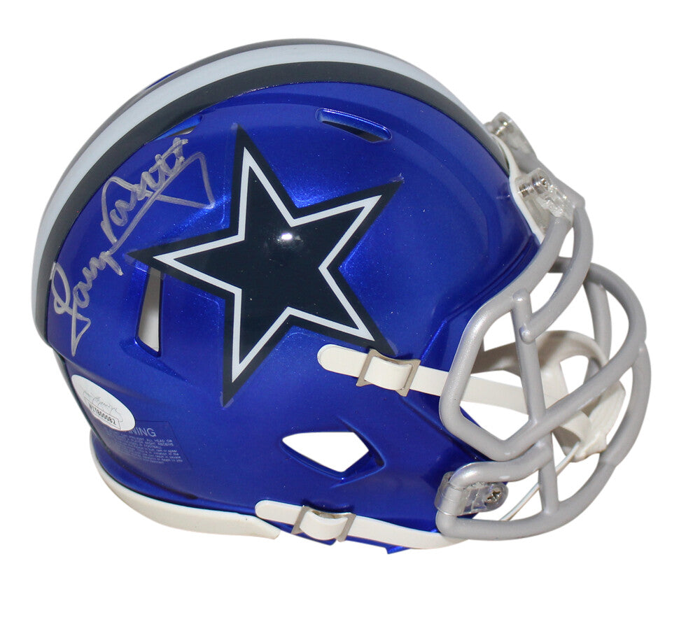 Tony Dorsett Autographed Dallas Cowboys Flash Mini Helmet JSA
