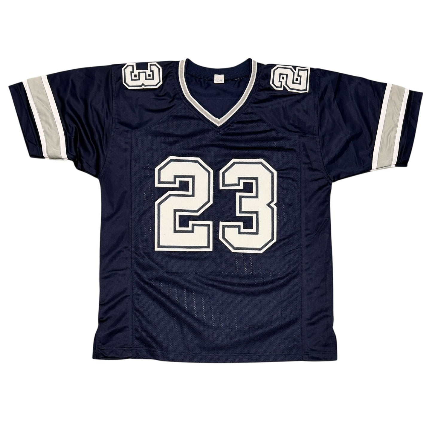 Rico Dowdle Signed Dallas Cowboys Custom Jersey Inscribed "We Dem Boyz!"