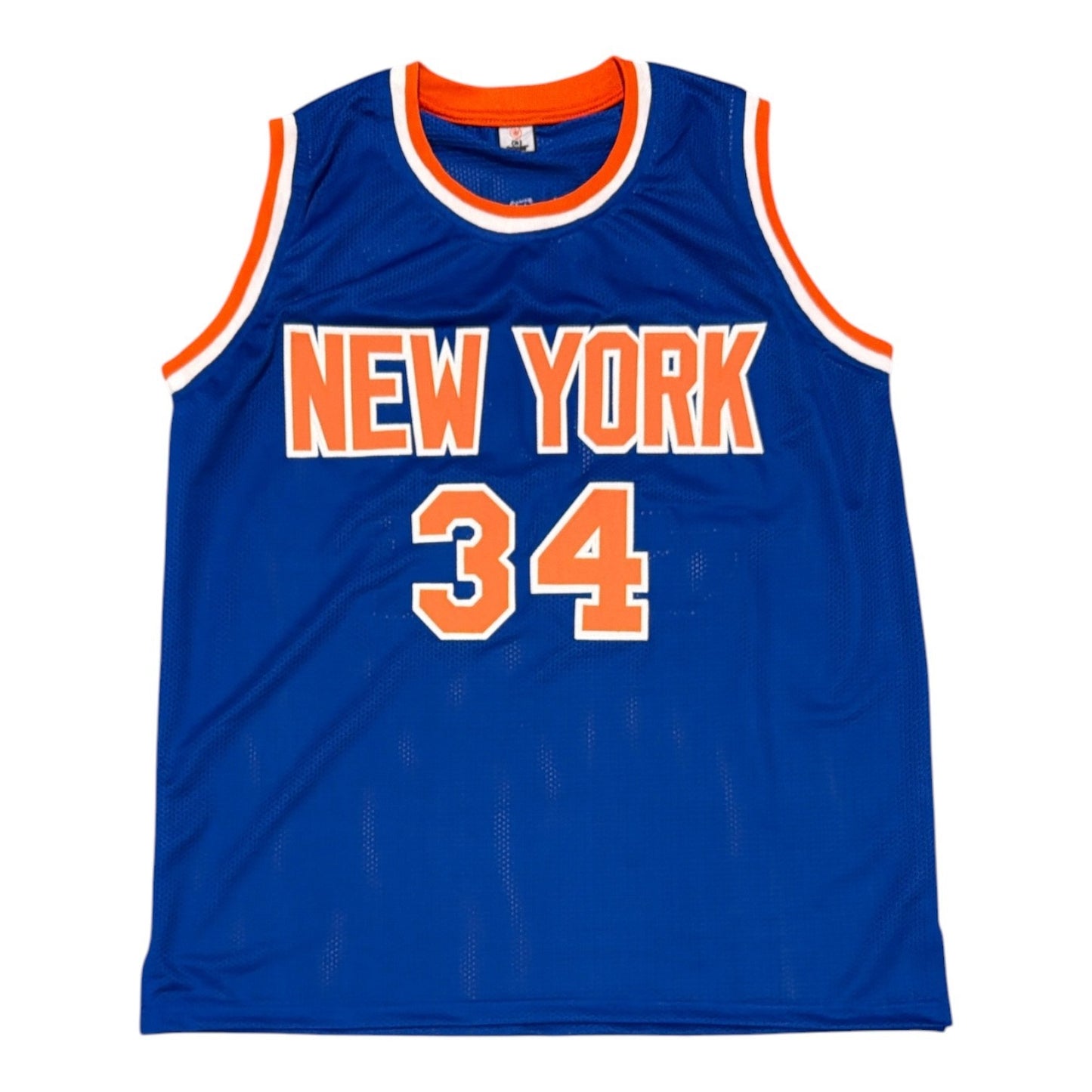 Charles Oakley Signed New York Knicks Custom Jersey