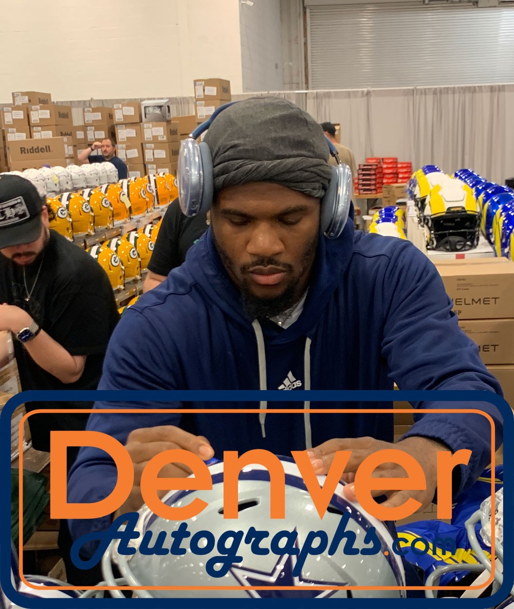 Micah Parsons Autographed Dallas Cowboys Full Size Replica Helmet