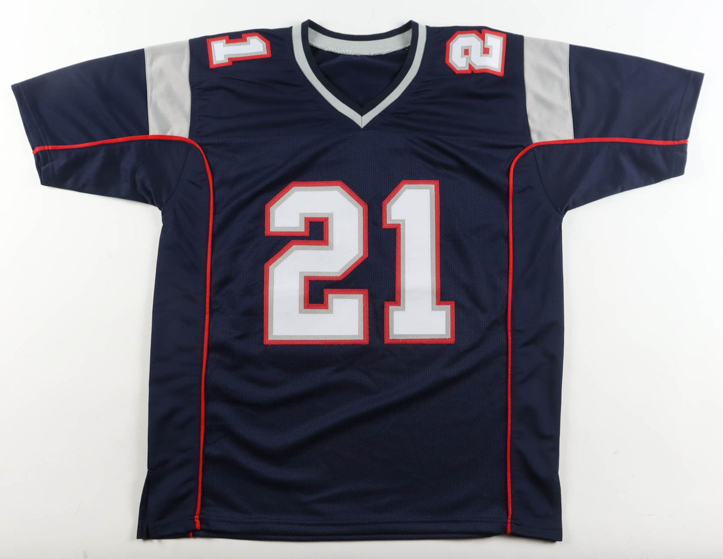 Malcolm Butler Autographed New England Patriots Blue Custom Jersey