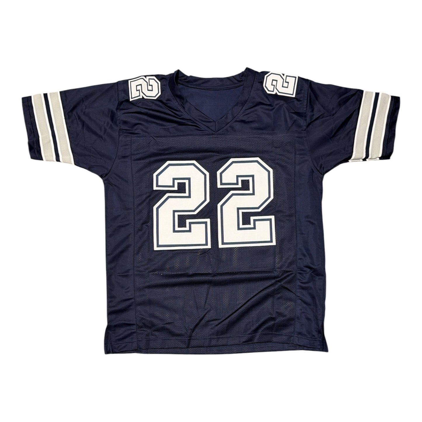 Emmitt Smith Autographed Dallas Cowboys Custom Jersey