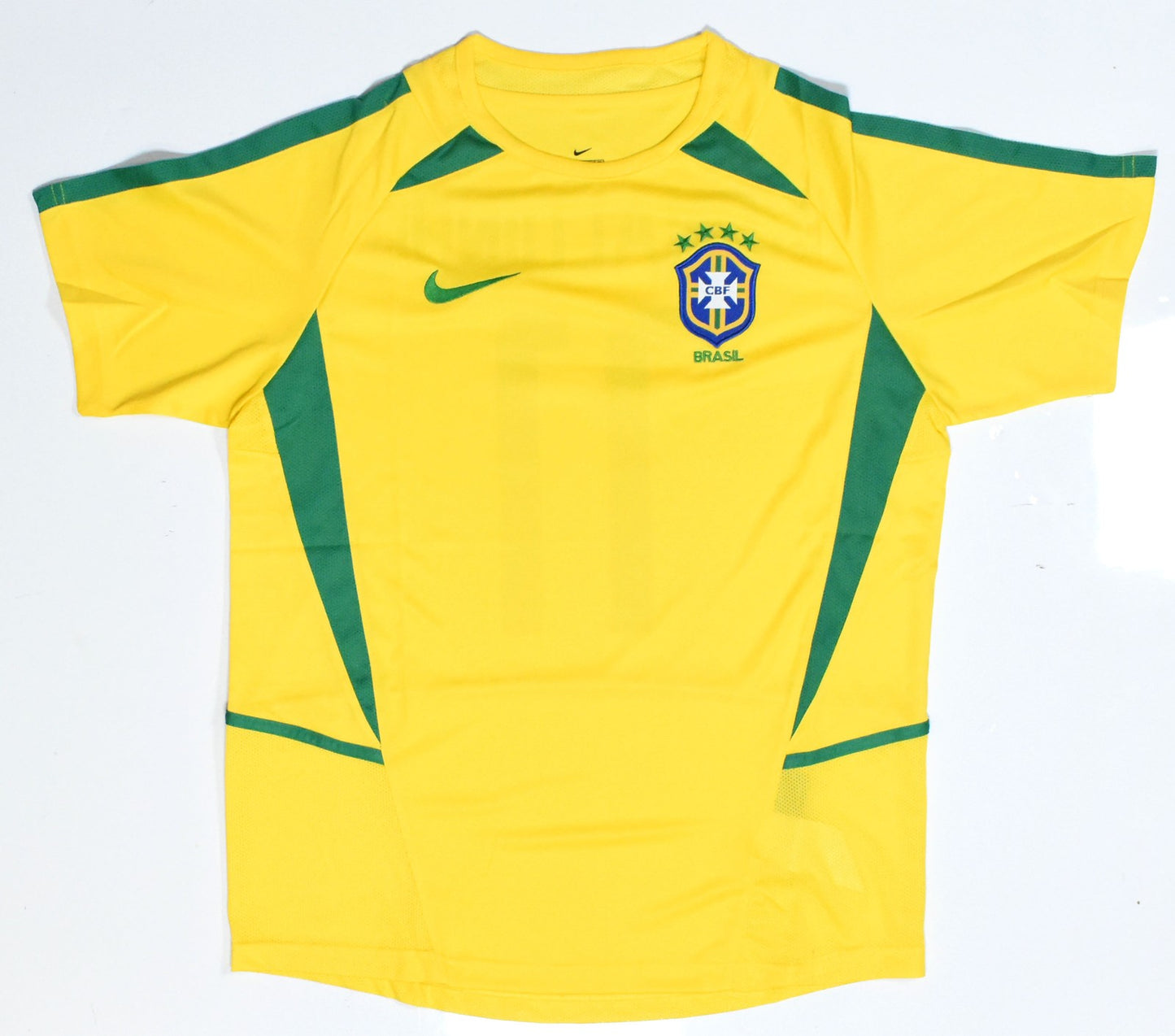 Ronaldinho Autographed Brazil National Team Home Jersey