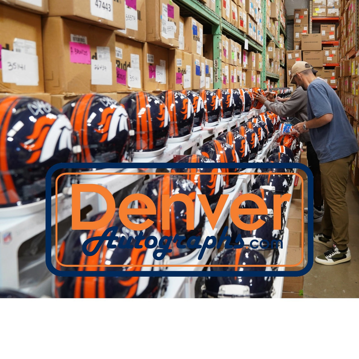 Champ Bailey Signed Denver Broncos Full Size Flash Helmet