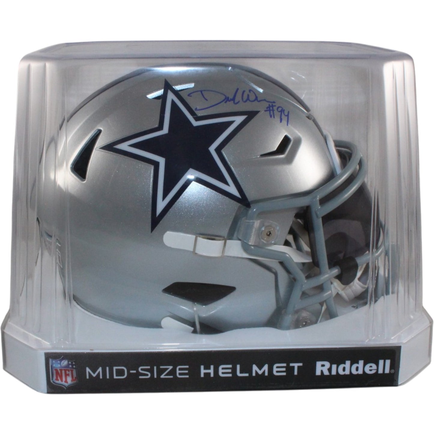 Demarcus Ware Signed Dallas Cowboys Mid-Size Midi Helmet (Beckett COA)