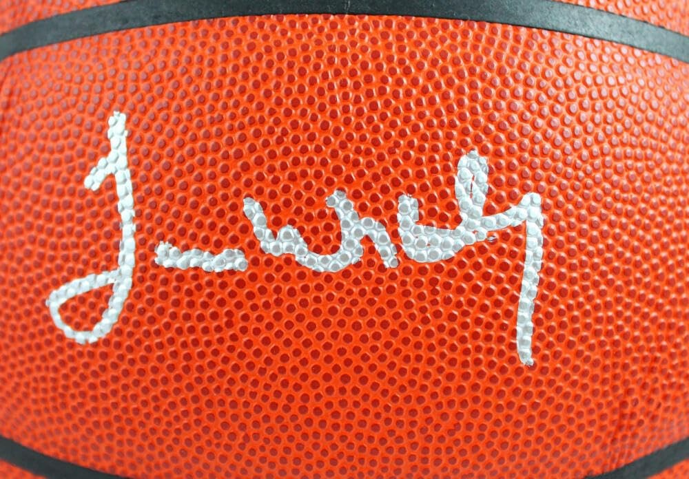 Magic Johnson & James Worthy Signed Official NBA Wilson Basketball