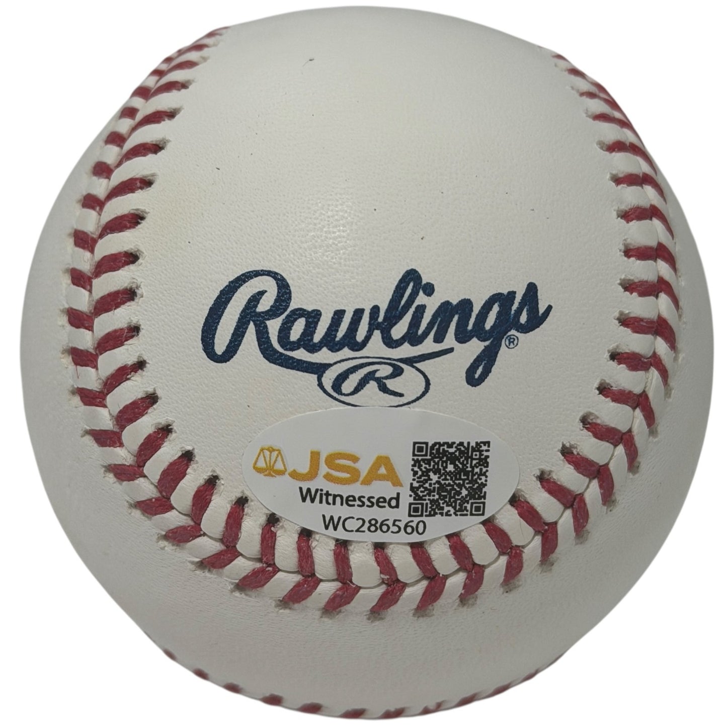 Lee Smith Autographed HOF Logo Baseball Inscribed "HOF 2019" JSA