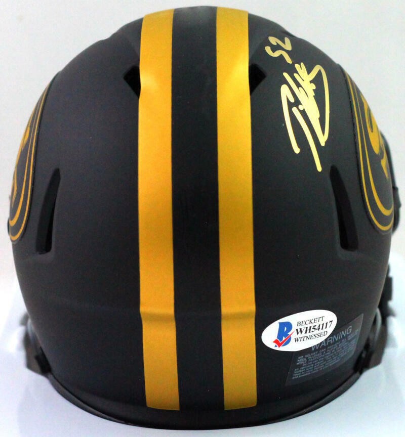Patrick Willis Signed San Francisco 49ers Eclipse Speed Mini Helmet