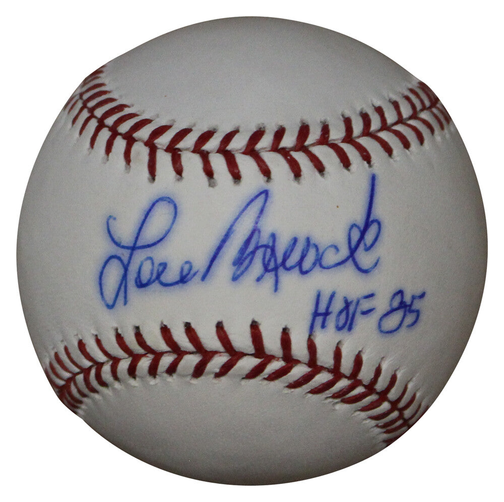 Lou Brock Autographed St. Louis Cardinals Official Major League Baseball