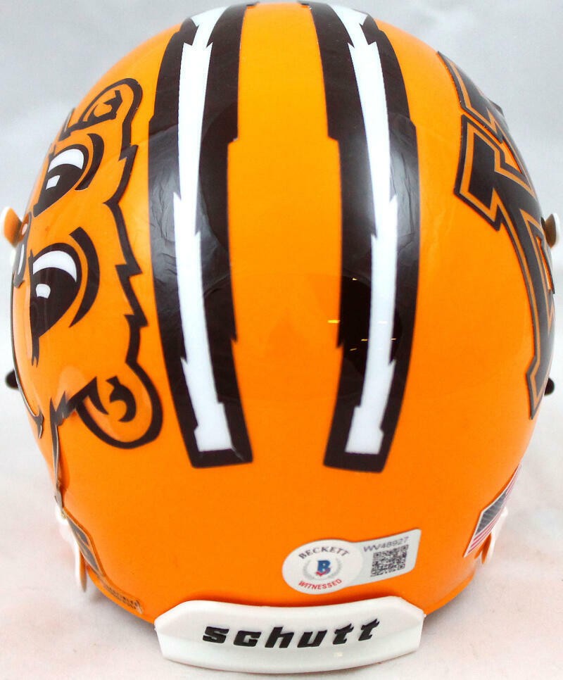 Marion Barber Signed Minnesota Gophers Schutt Goldy Mini Helmet
