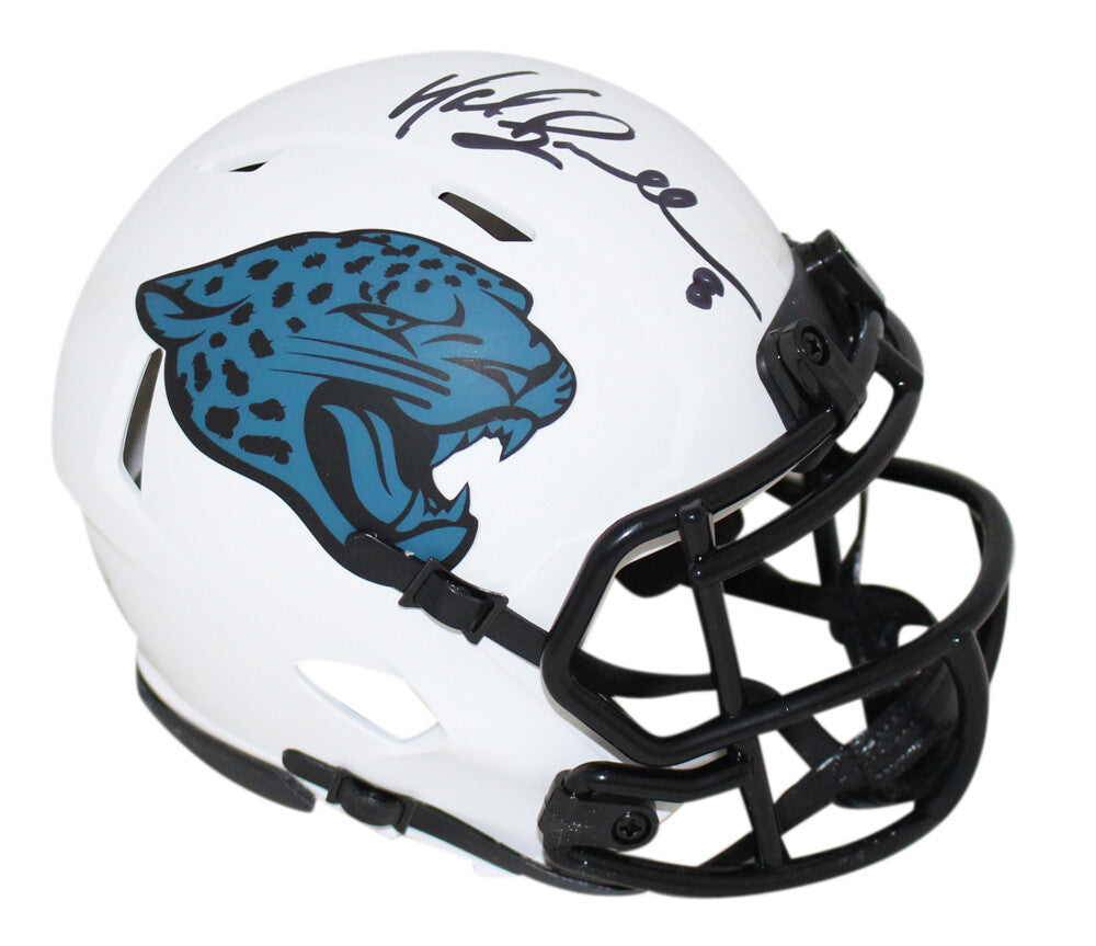 Mark Brunell Jacksonville Jaguars Signed Lunar Mini Helmet BAS