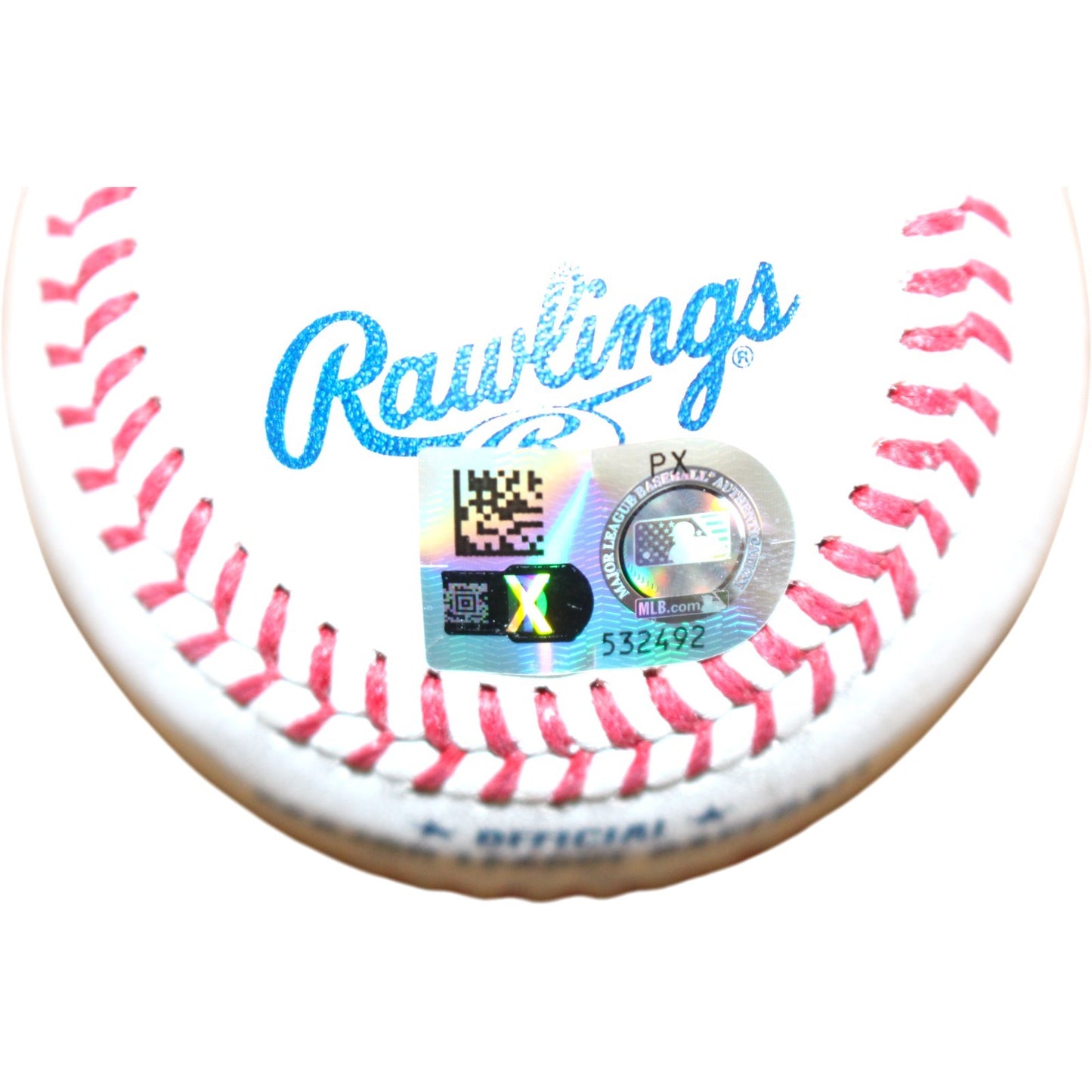 Jackson Holliday Autographed Baltimore Orioles MLB Baseball (Inscribed)