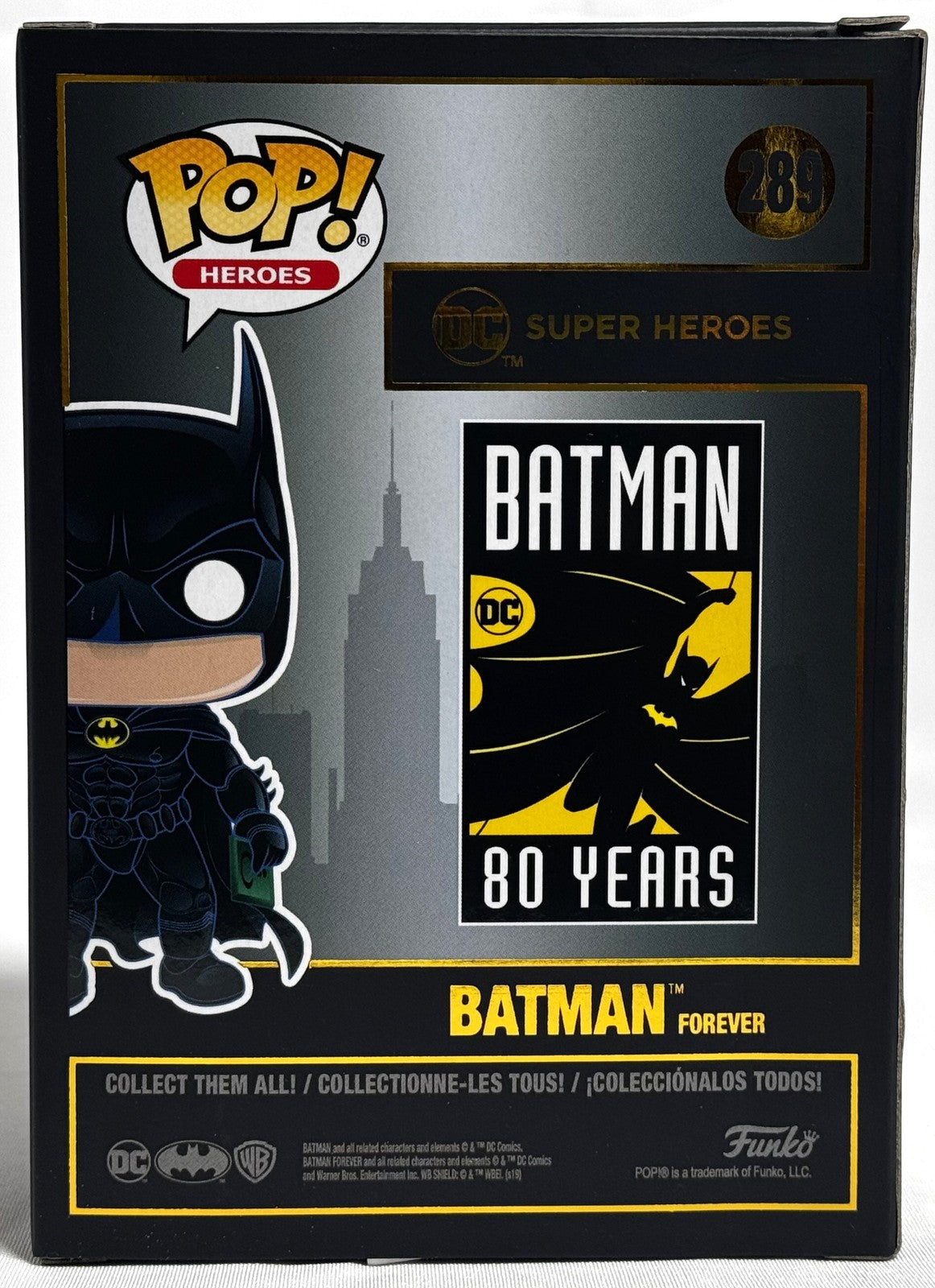 Val Kilmer Batman Funko Pop #289 Autographed