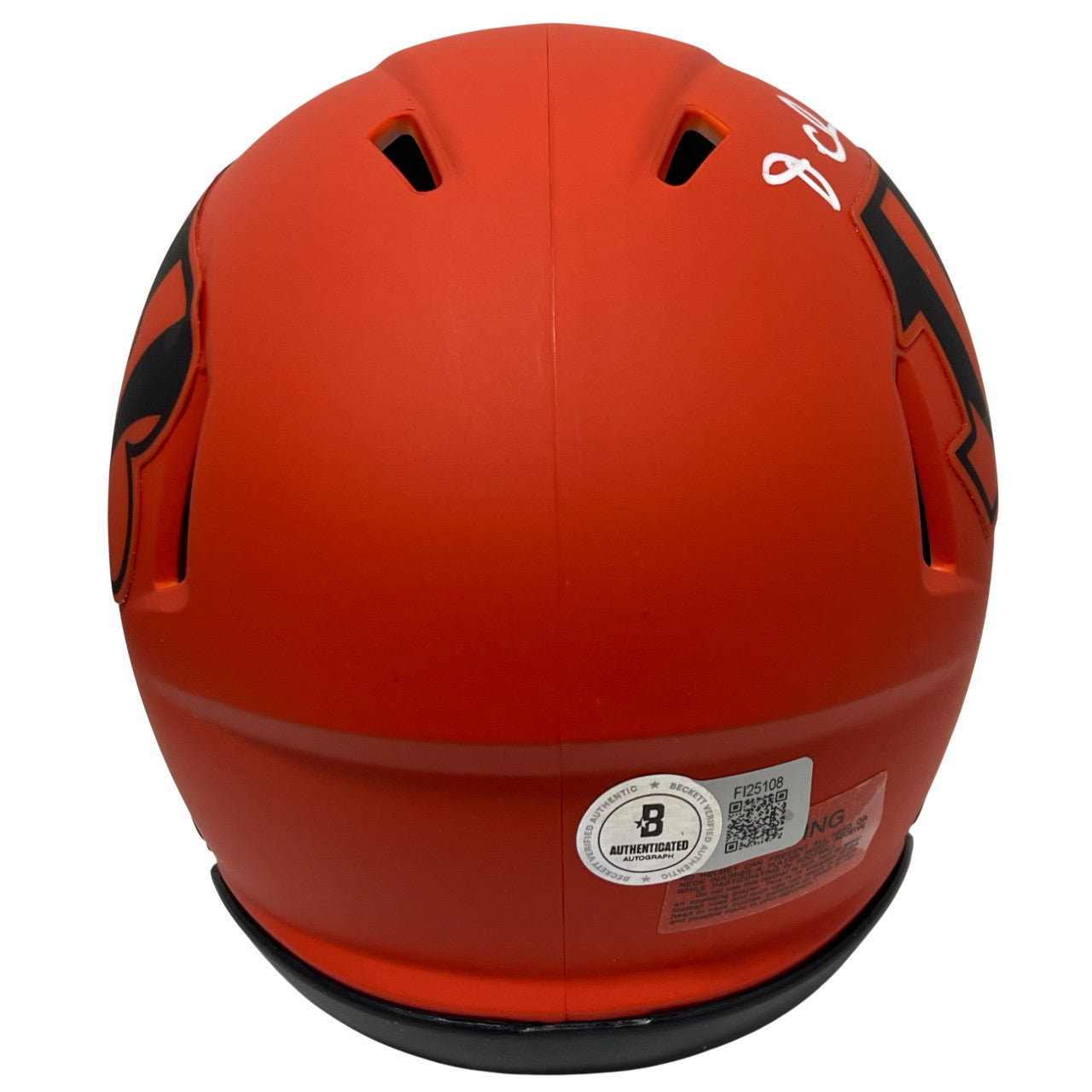 Ja'Marr Chase Signed Cincinnati Bengals Rave Mini Helmet