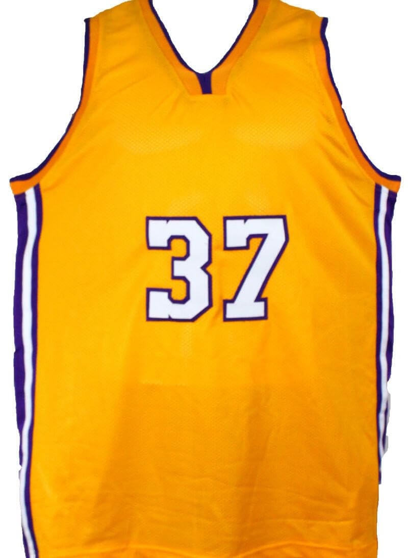 Ron Artest Autographed Los Angeles Lakers Custom Yellow Jersey