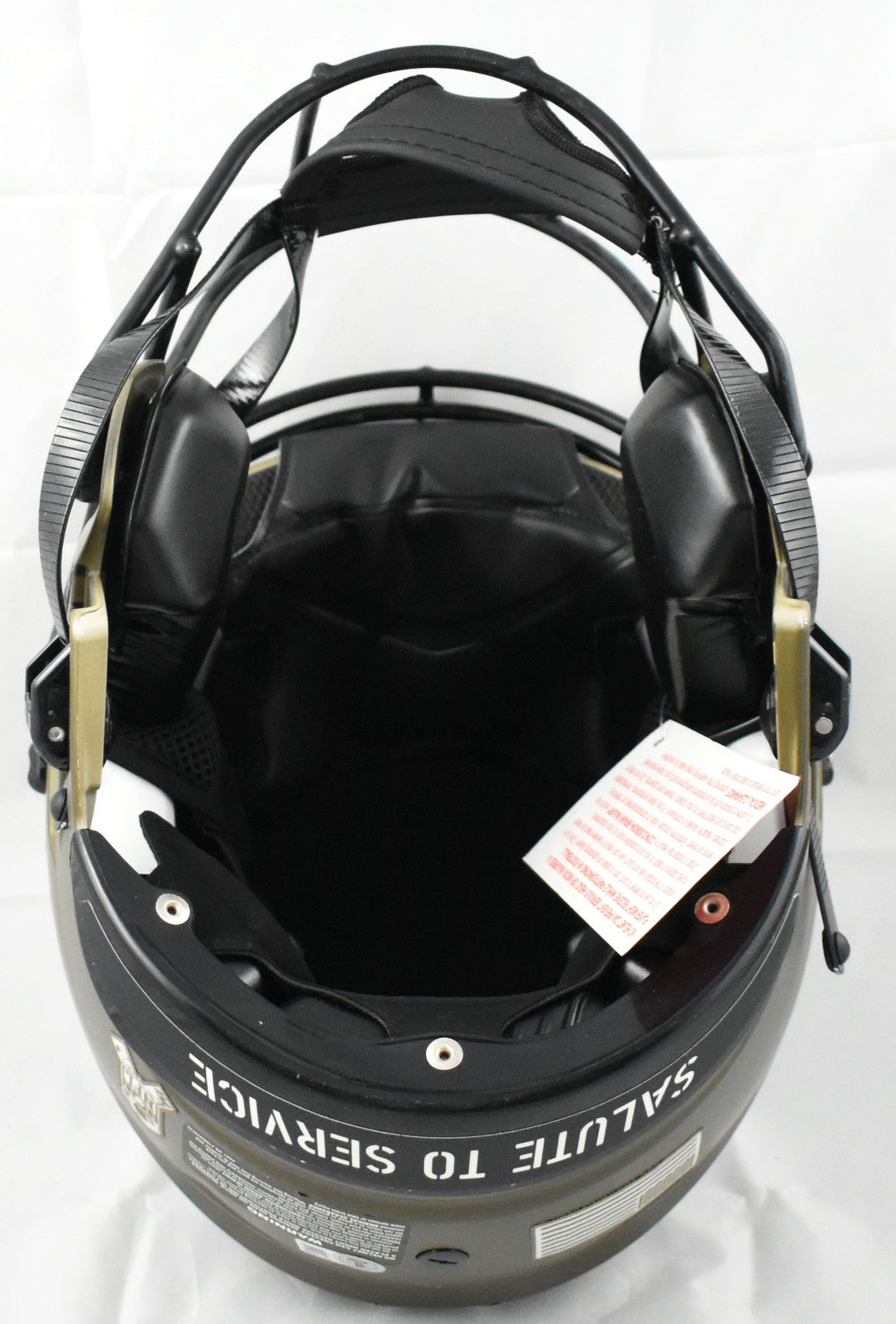 Abdul Carter Signed New York Giants Salute to Service Speedflex Helmet