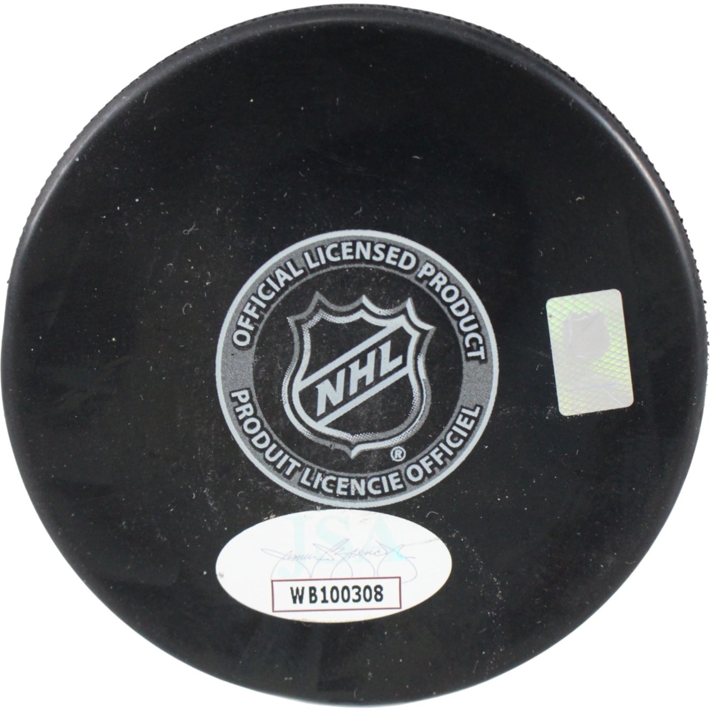 Dave Keon Signed Toronto Maple Leafs Logo Puck (HOF Inscription) JSA