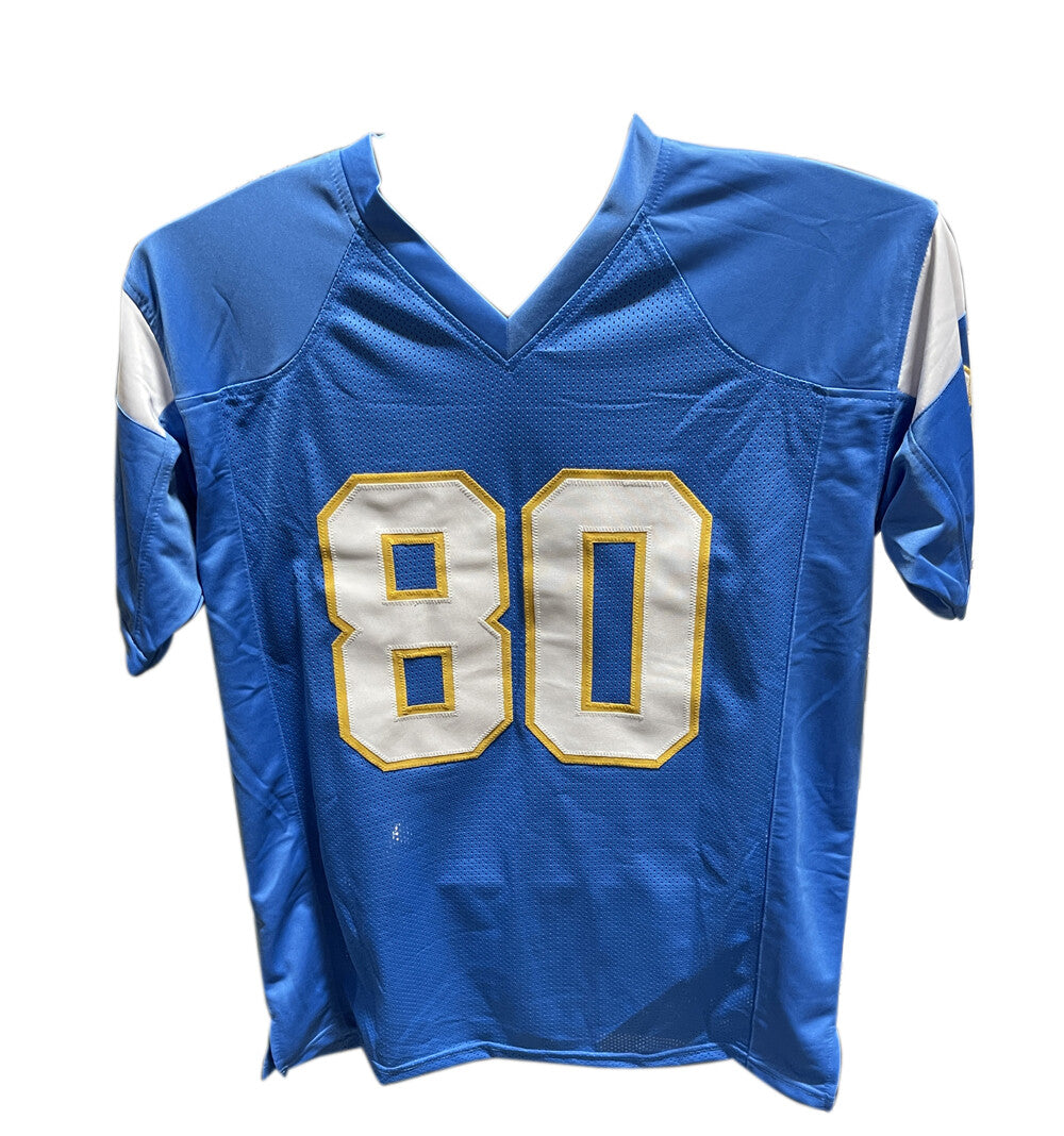 Kellen Winslow Signed San Diego Chargers Pro Style Jersey - Beckett