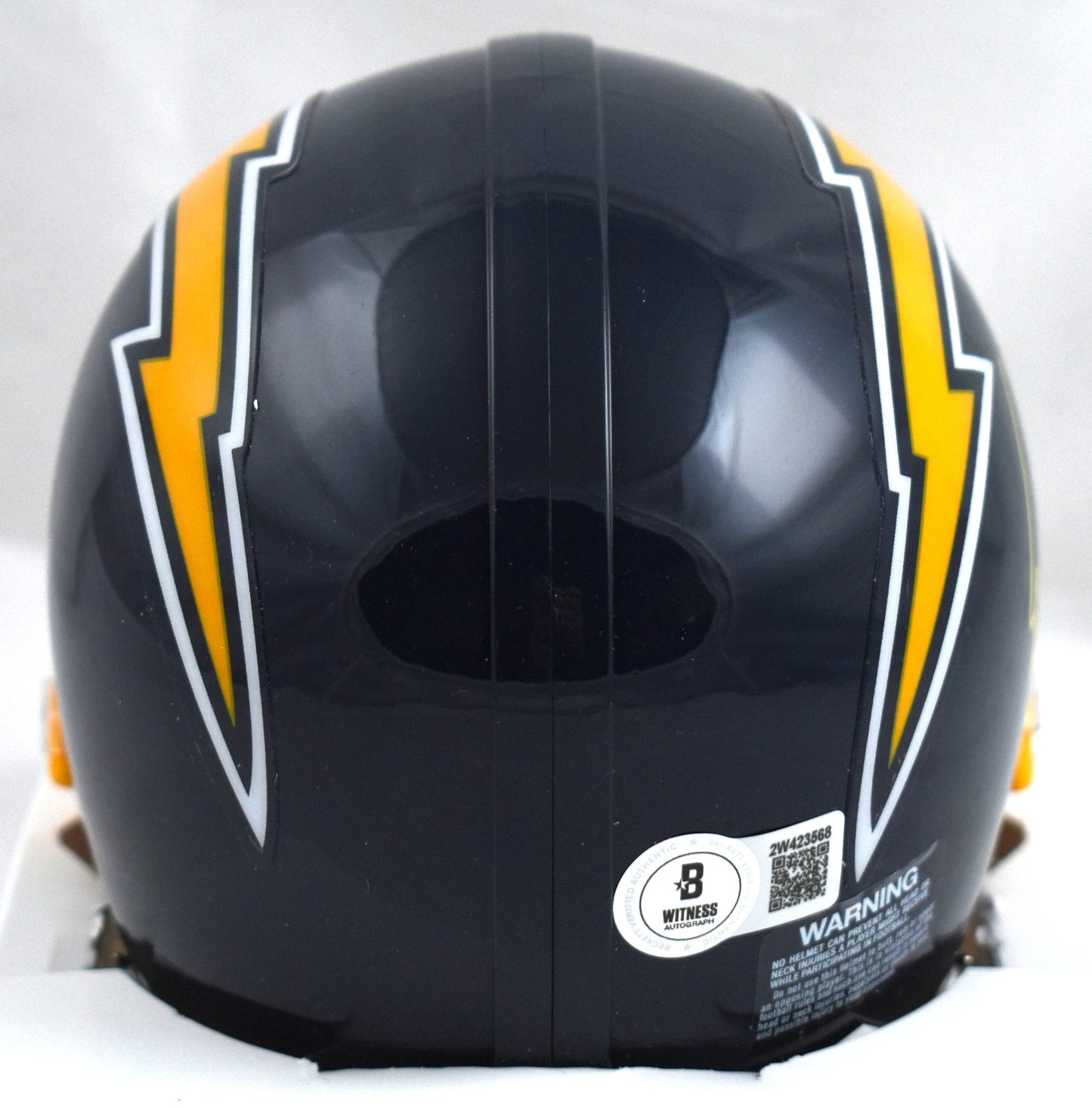 Dan Fouts Autographed Los Angeles Chargers Speed Mini Helmet