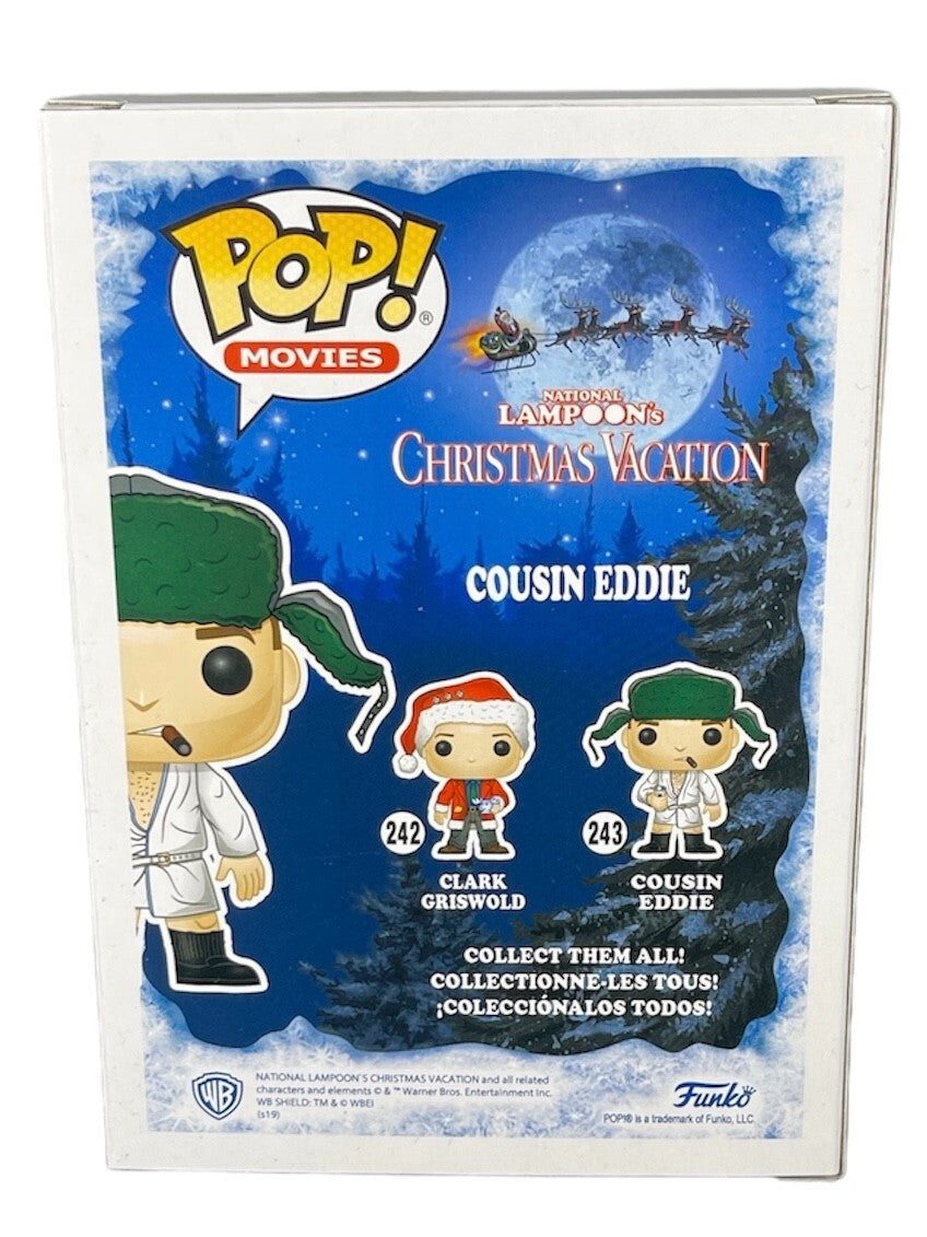 Randy Quaid Signed Cousin Eddie Christmas Vacation Funko Pop (BAS COA)