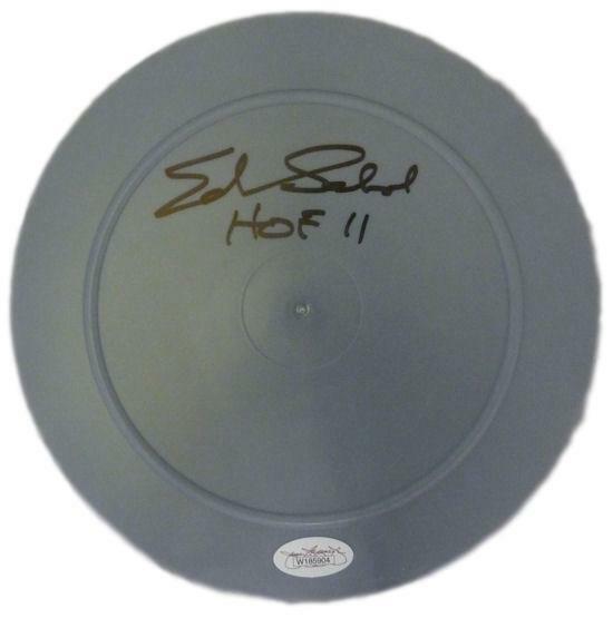 Ed Sabol Autographed NFL Films 9mm Plastic Film Canister