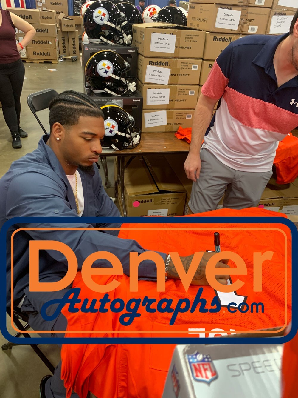Ja'Marr Chase Signed Orange Pro Style Custom Jersey