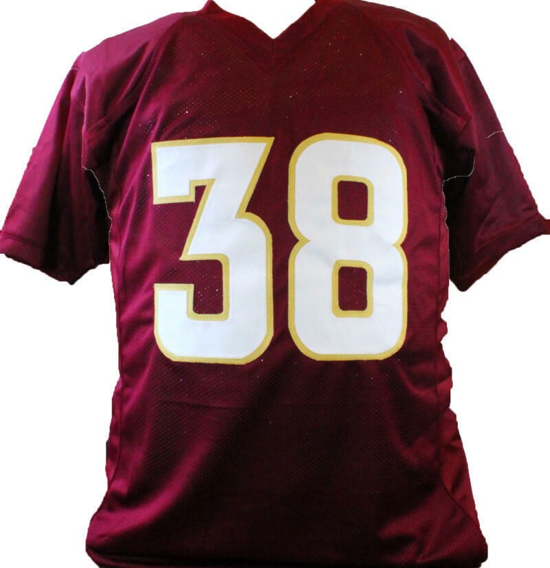 Sebastian Janikowski Autographed Maroon Custom Jersey