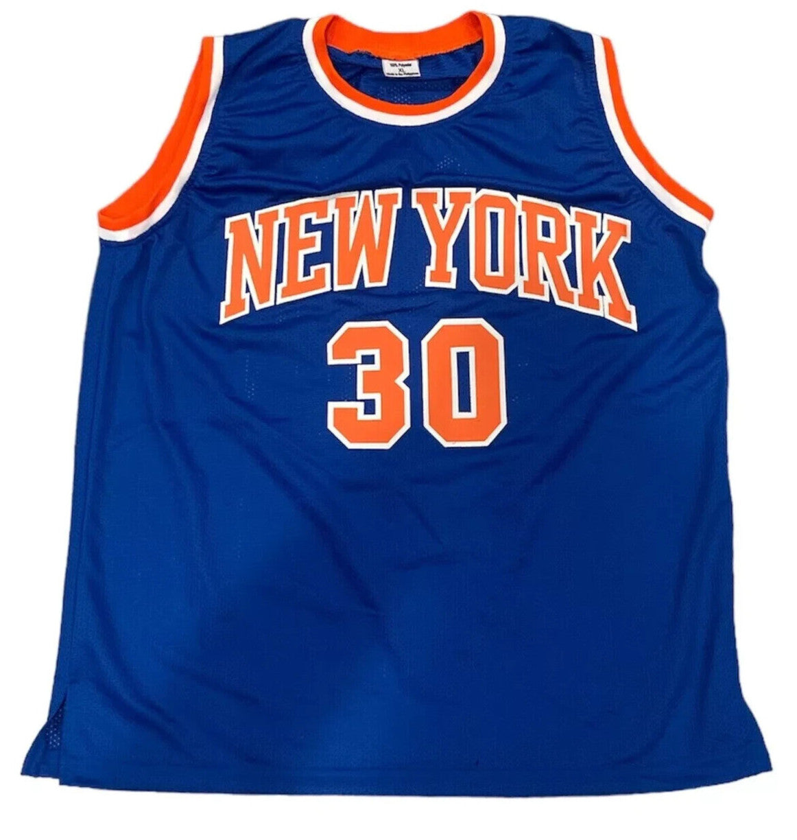Bernard King Signed New York Knicks Custom Basketball Jersey (BAS COA)