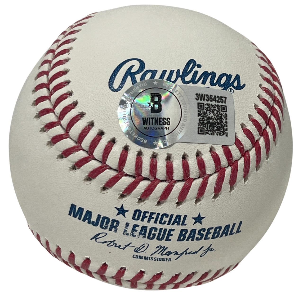 Chili Davis Signed Official Major League Baseball (3x WSC Inscription)