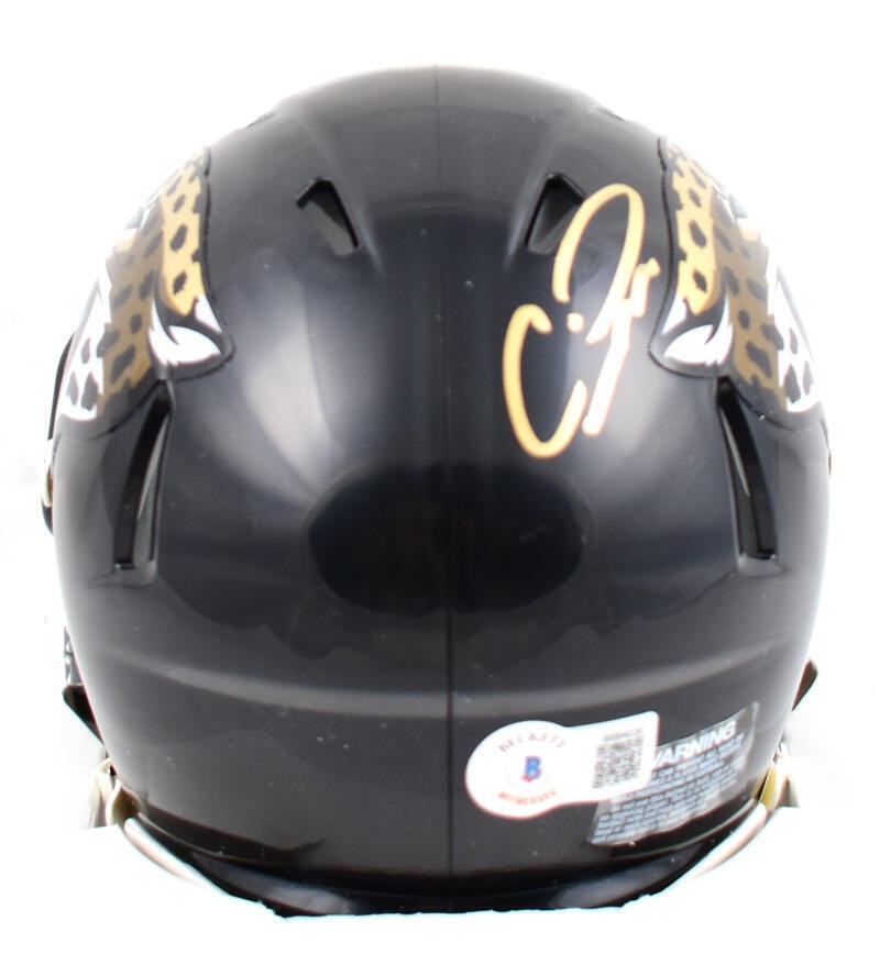 Calvin Ridley Autographed Jacksonville Jaguars Speed Mini Helmet
