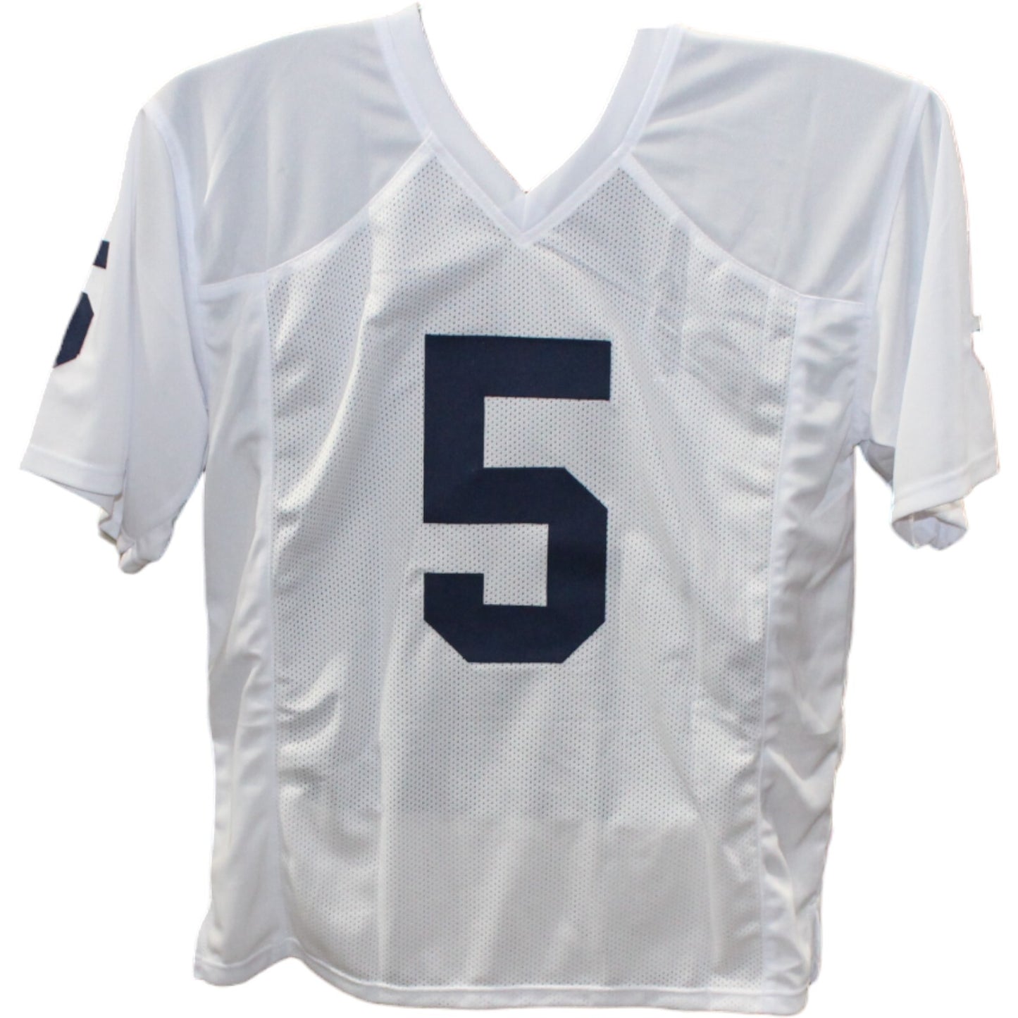 Jahan Dotson Signed Penn State College Style White Jersey (Beckett)