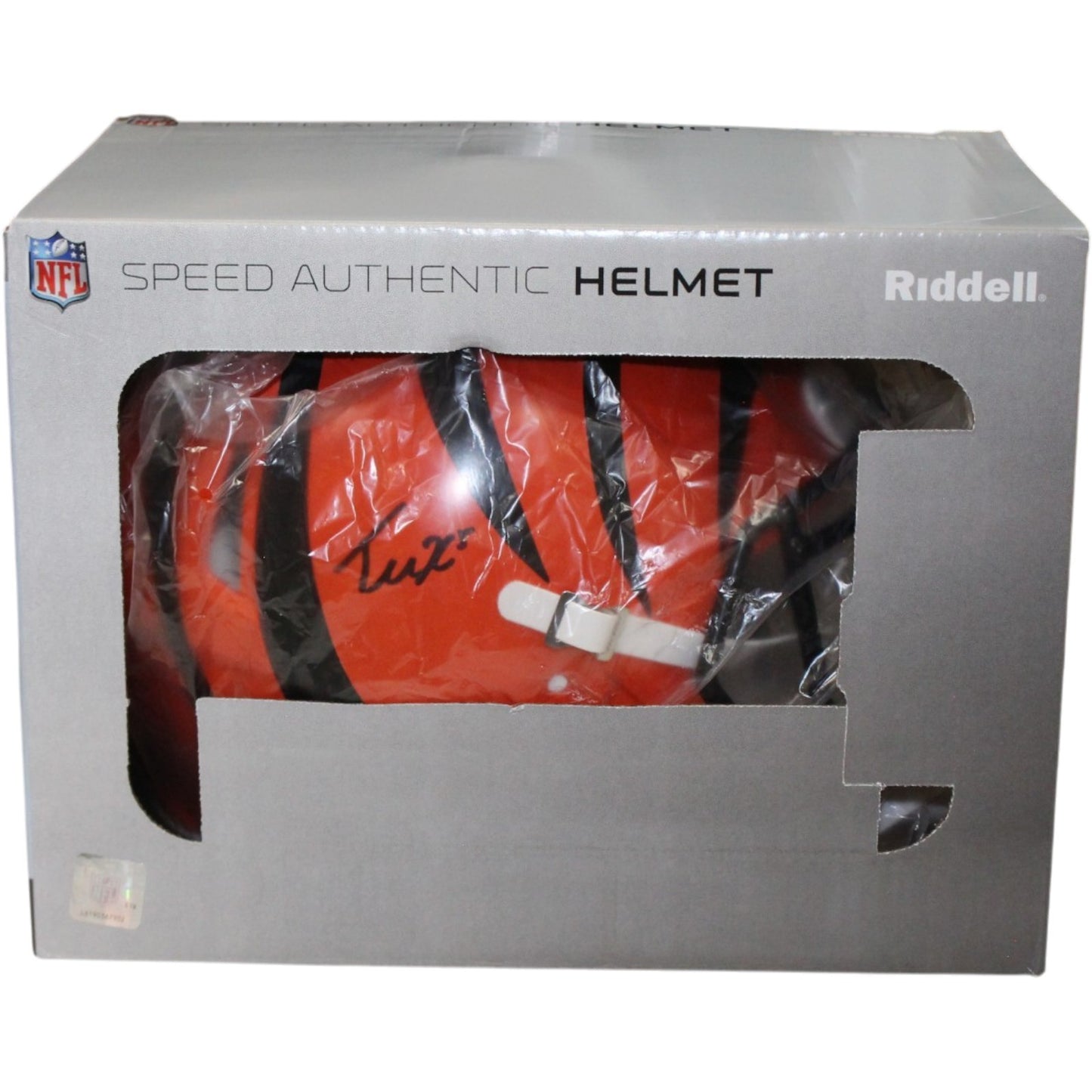 Tee Higgins Autographed Cincinnati Bengals Authentic Full Size Helmet