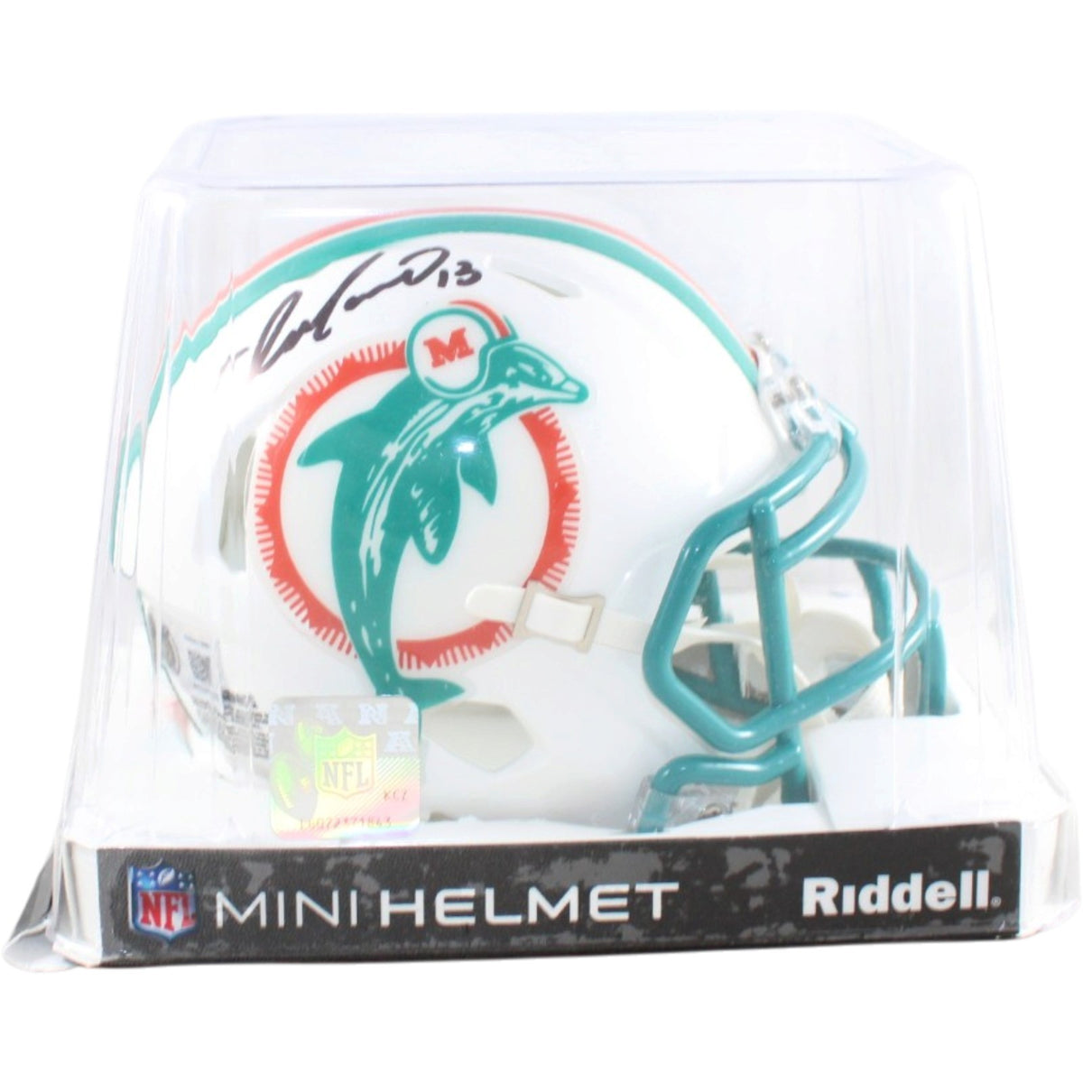 Dan Marino Signed Miami Dolphins 1990-1996 Throwback Mini Helmet