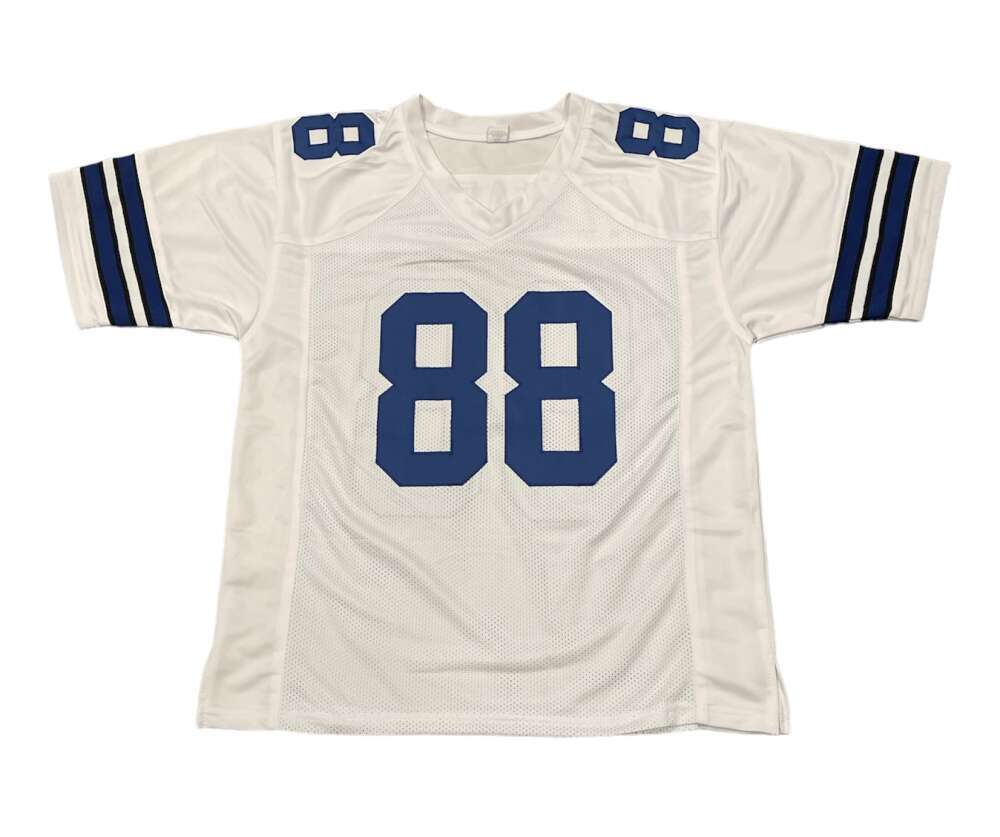 Drew Pearson Signed Dallas Cowboys Custom Jersey (HOF 21) Beckett