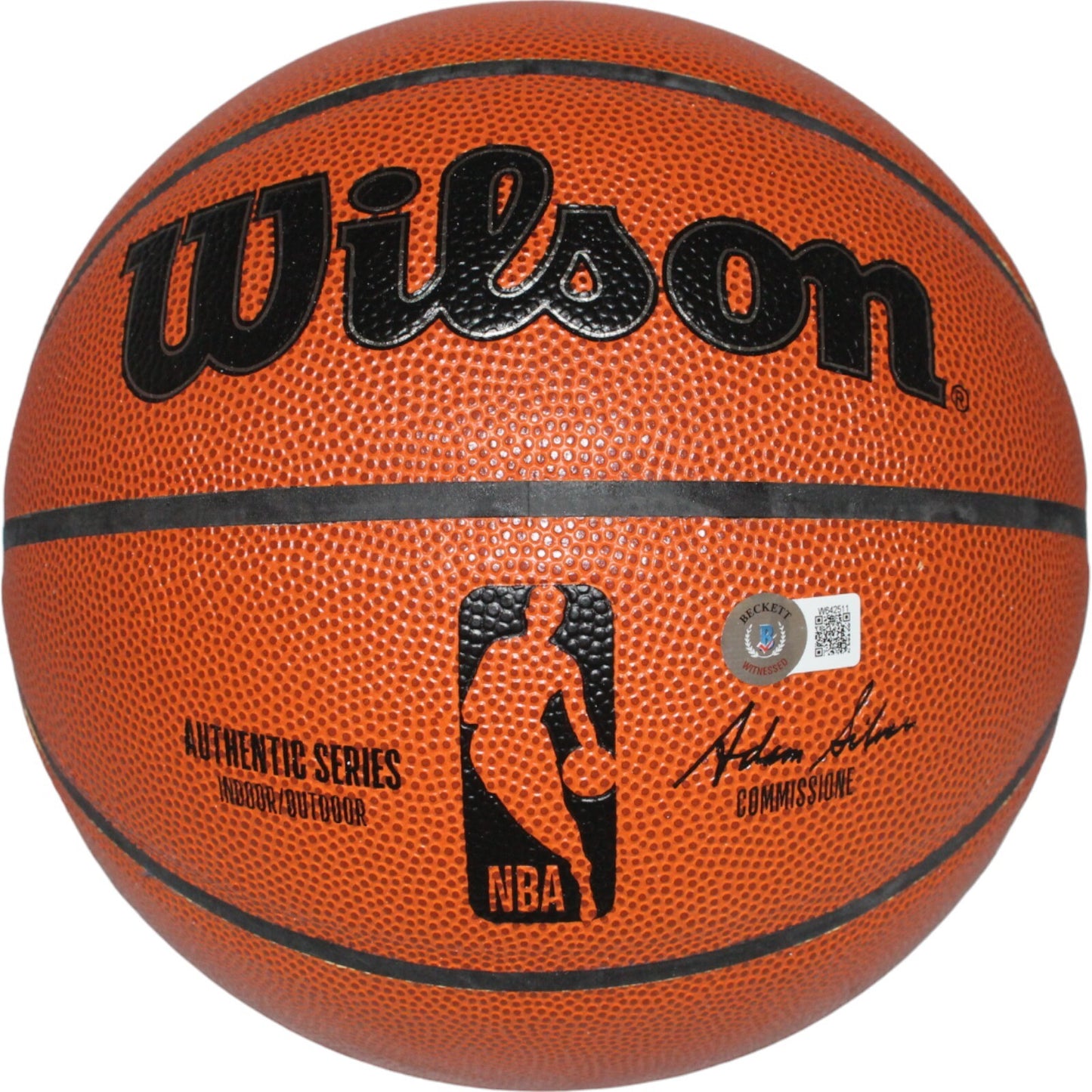 Shawn Kemp Autographed Seattle Super Sonics Basketball
