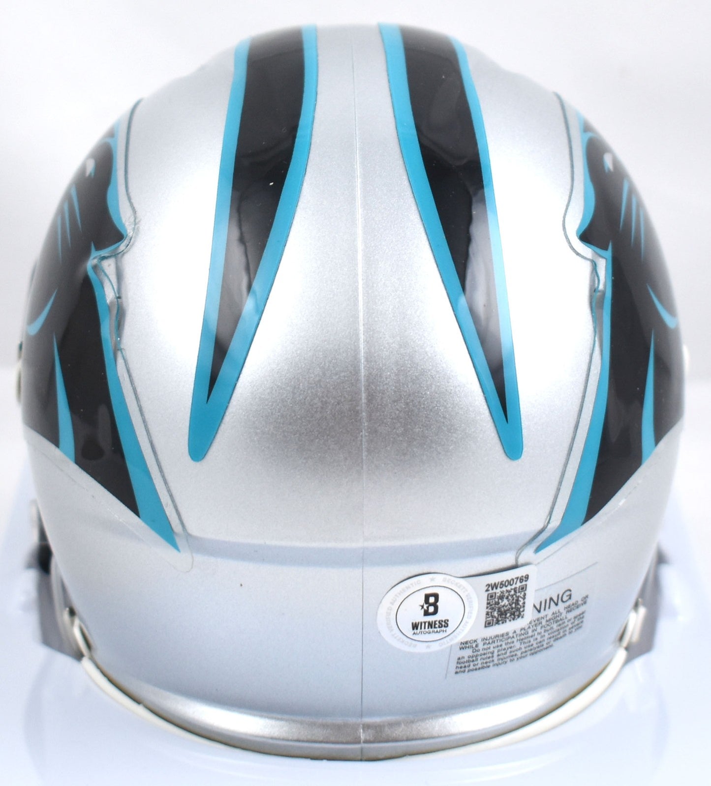 Chuba Hubbard Signed Carolina Panthers Speed Mini Helmet