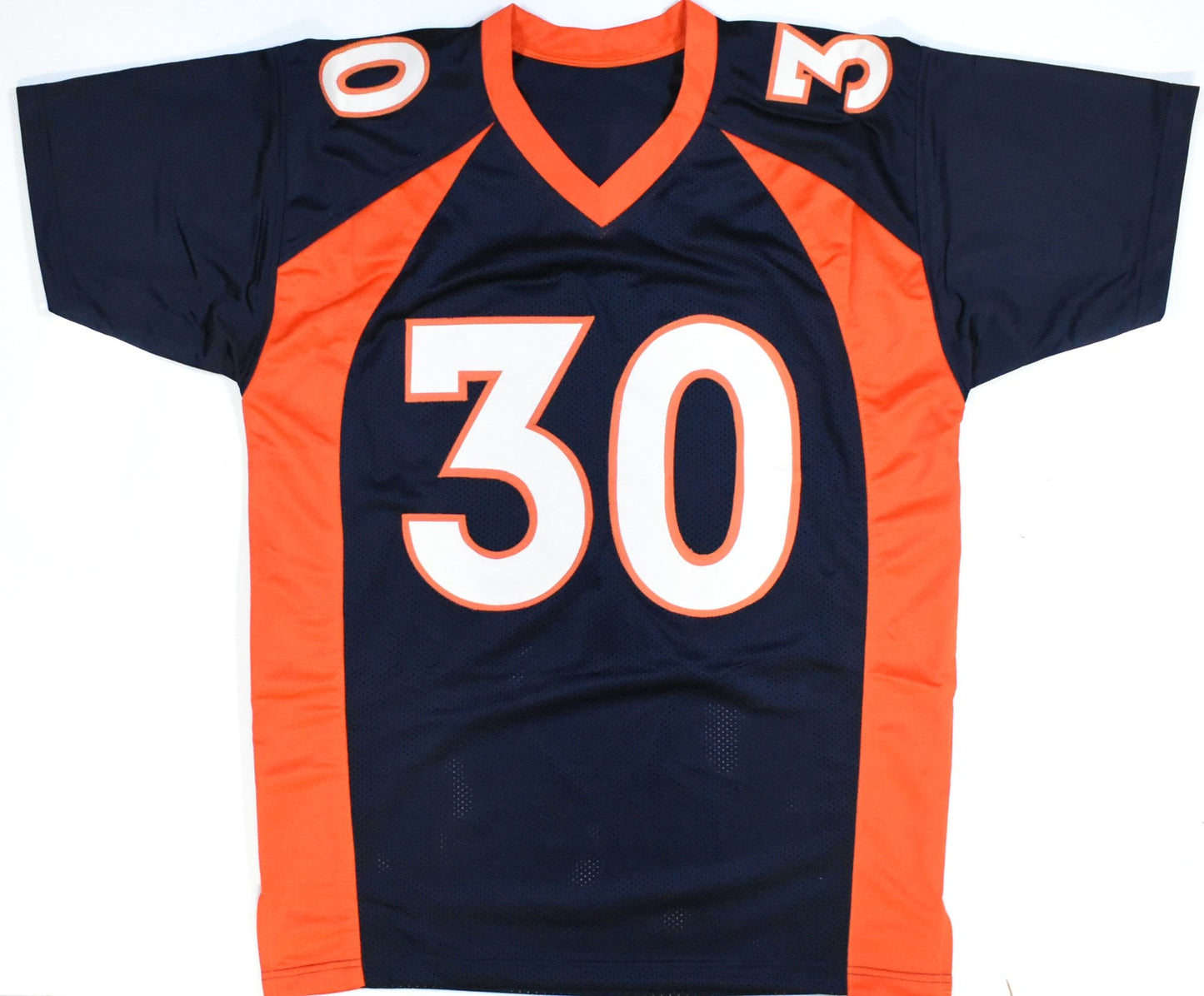 Terrell Davis Signed Denver Broncos Custom Black Jersey