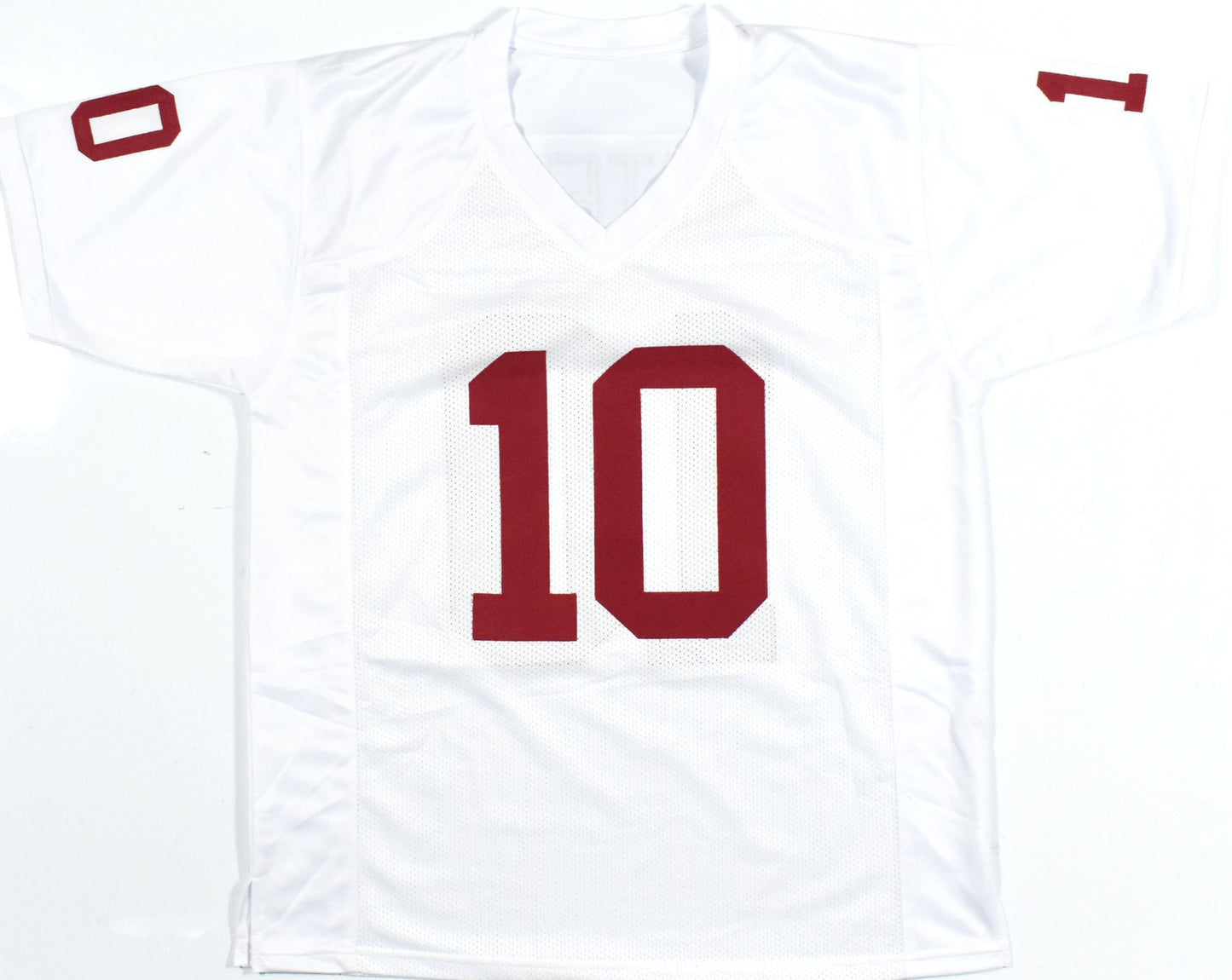 John Mateer Autographed Oklahoma Sooners Custom White Jersey