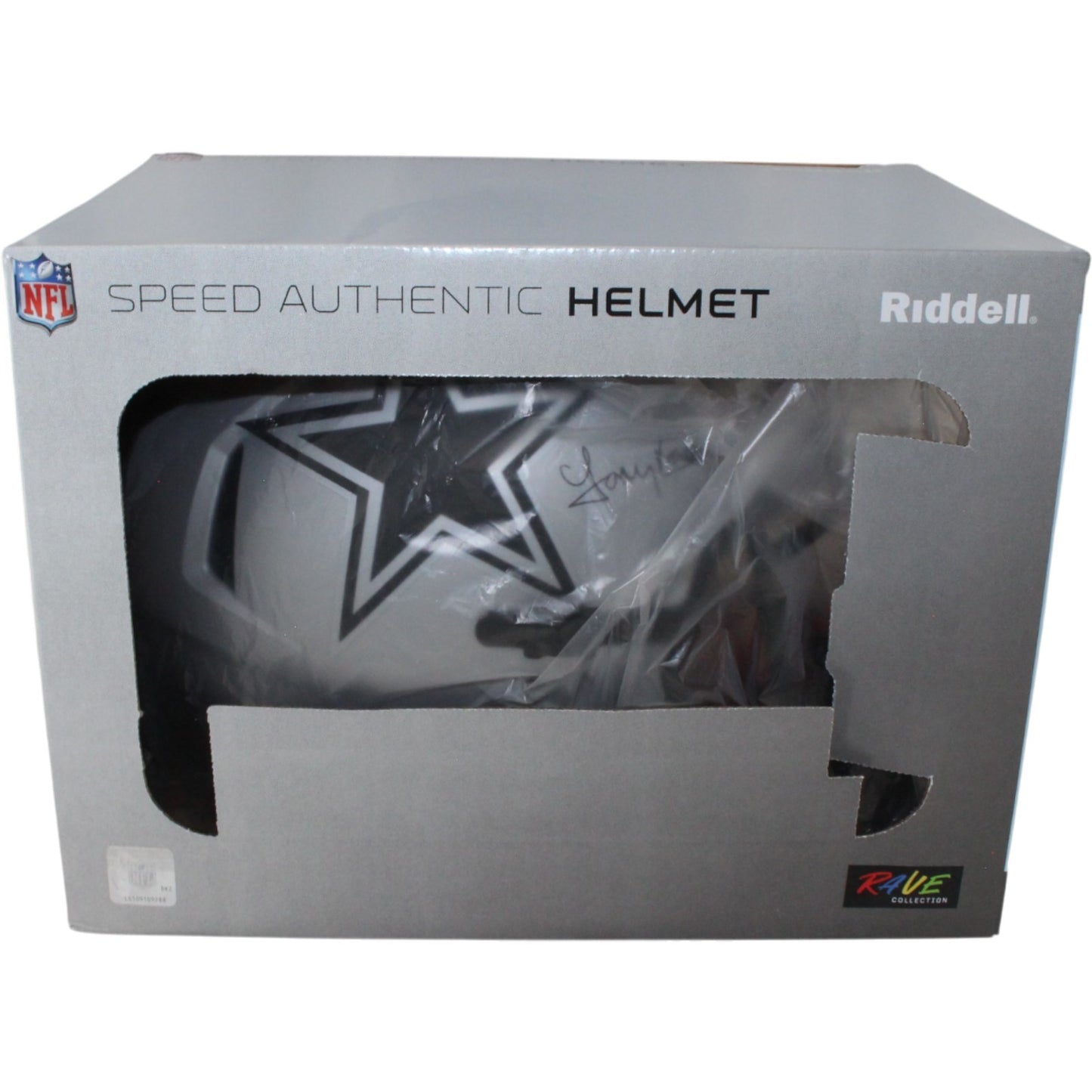 Staubach, Dorsett & Pearson Signed Dallas Cowboys Pro Rave Full Size Helmet