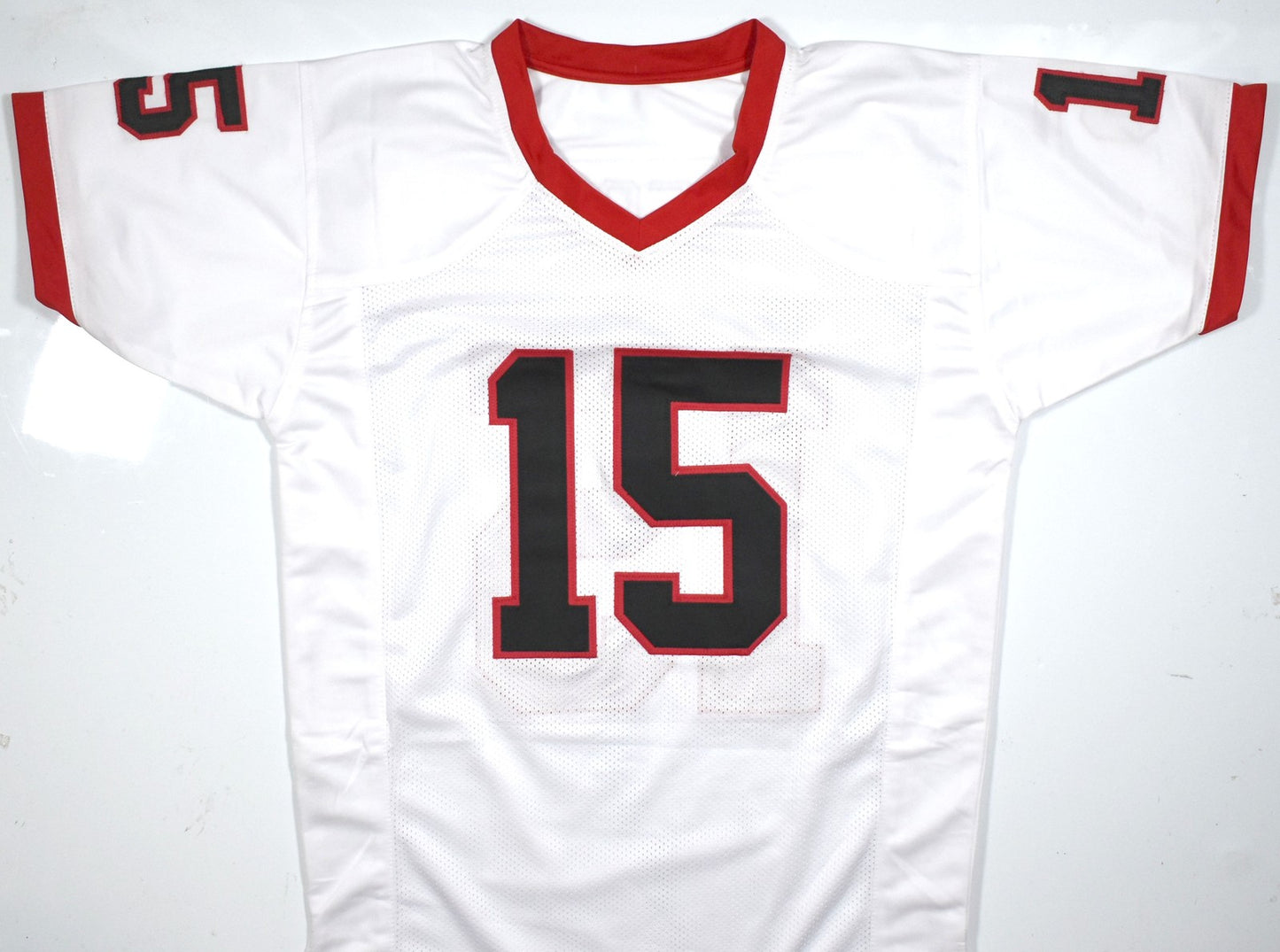 Carson Beck Signed White Custom Football Jersey