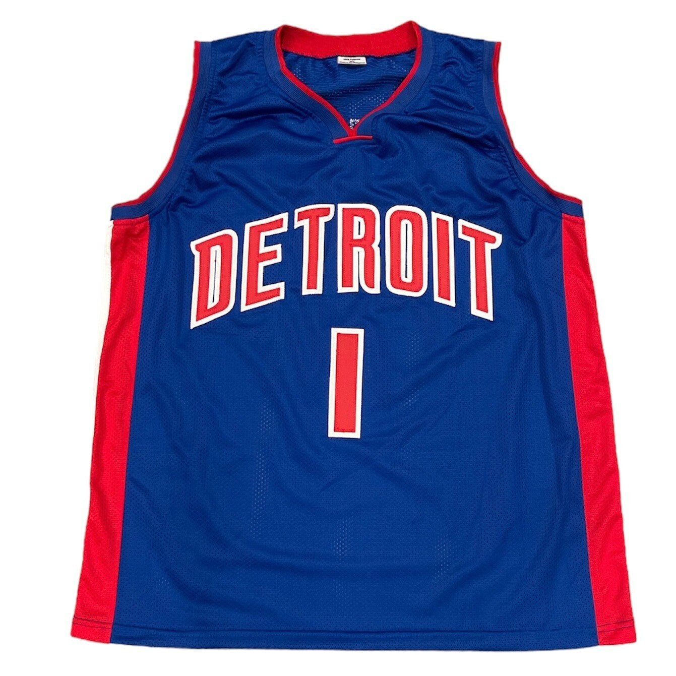 Chauncey Billups Detroit Pistons Signed Custom Jersey (Beckett BAS)