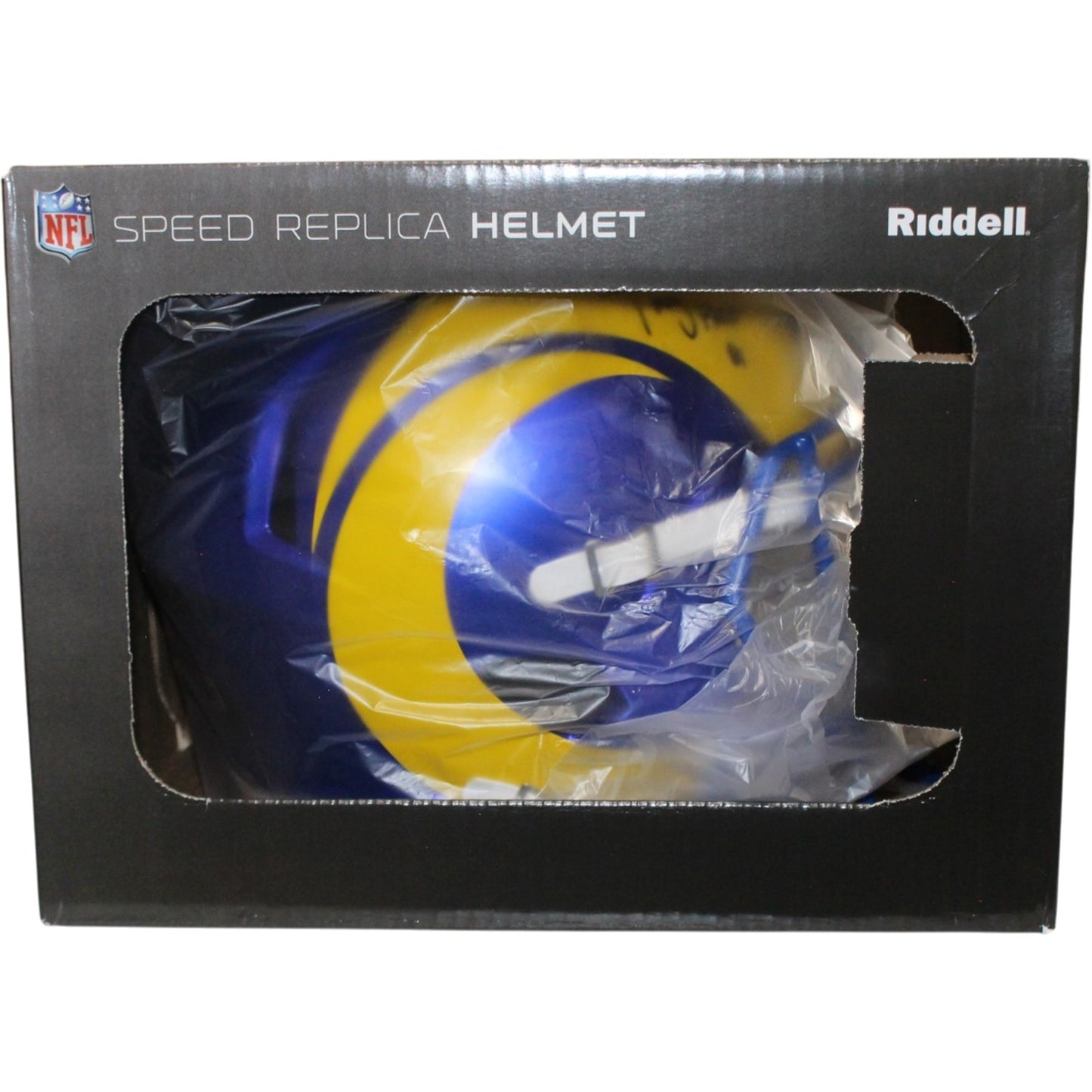 Torry Holt Signed Los Angeles Rams Full Size Helmet