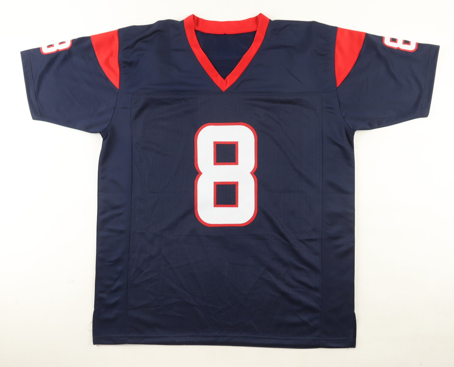Matt Schaub Autographed Houston Texans Blue Custom Jersey