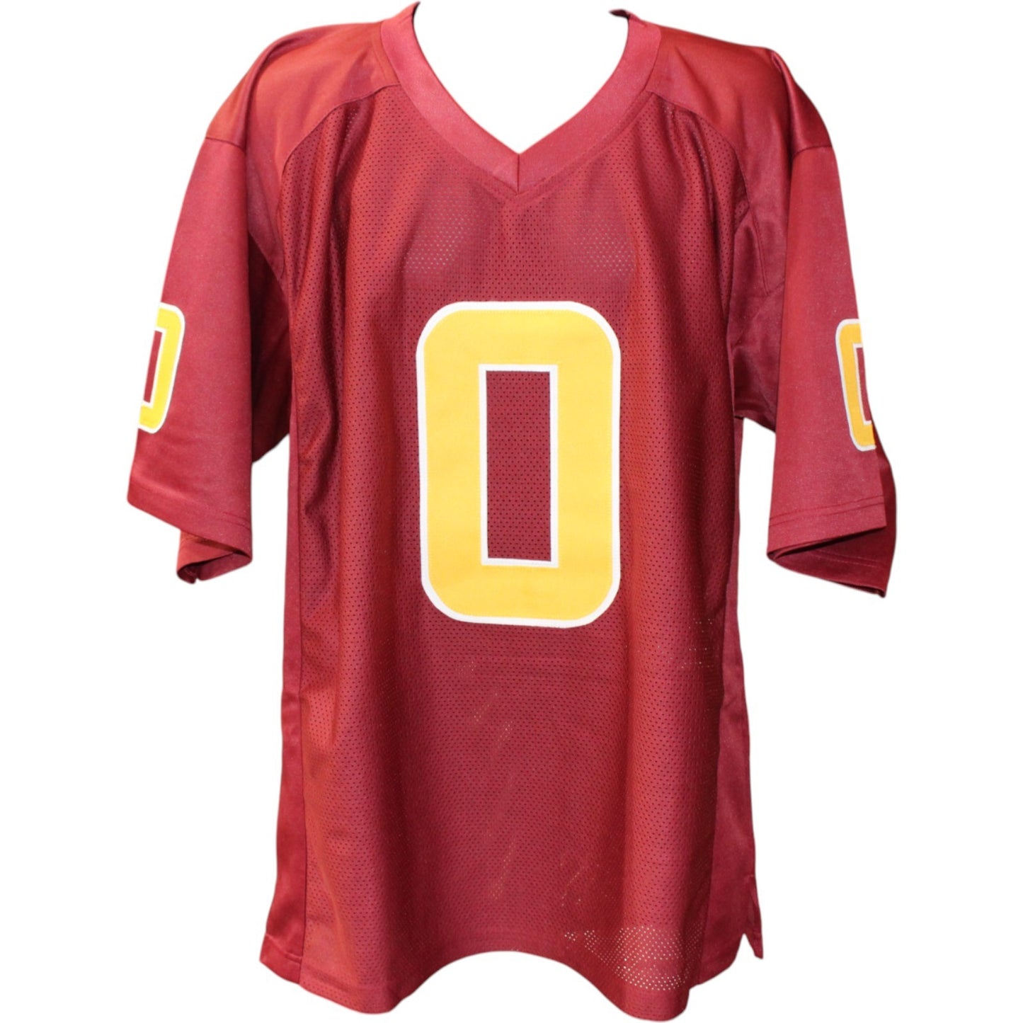 Jordyn Tyson Autographed Red College Style Jersey