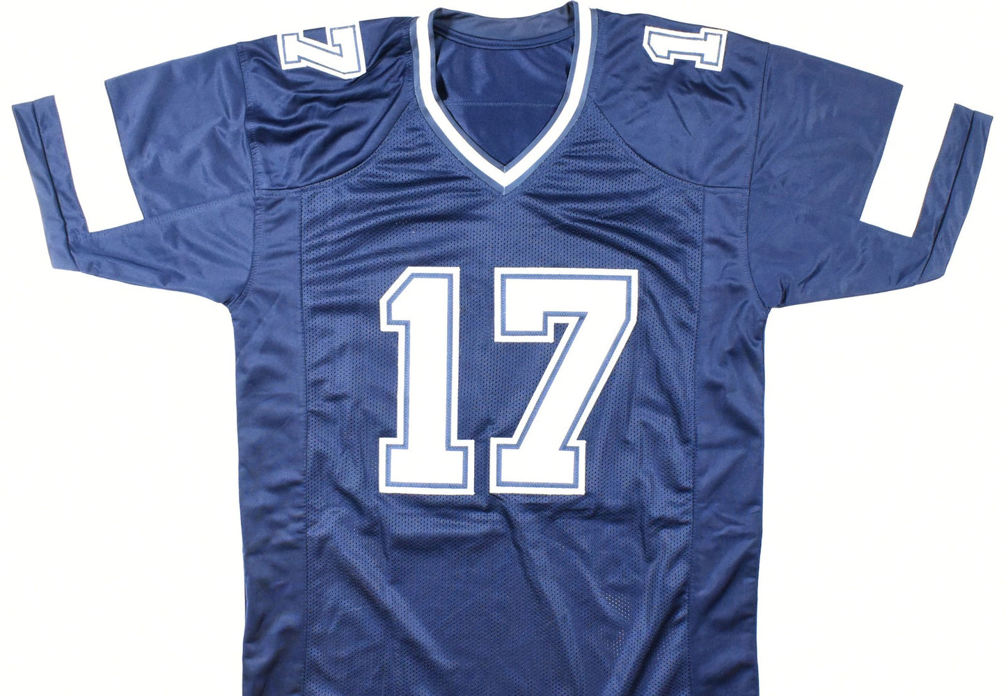 Brandon Aubrey Autographed Dallas Cowboys Blue Custom Jersey
