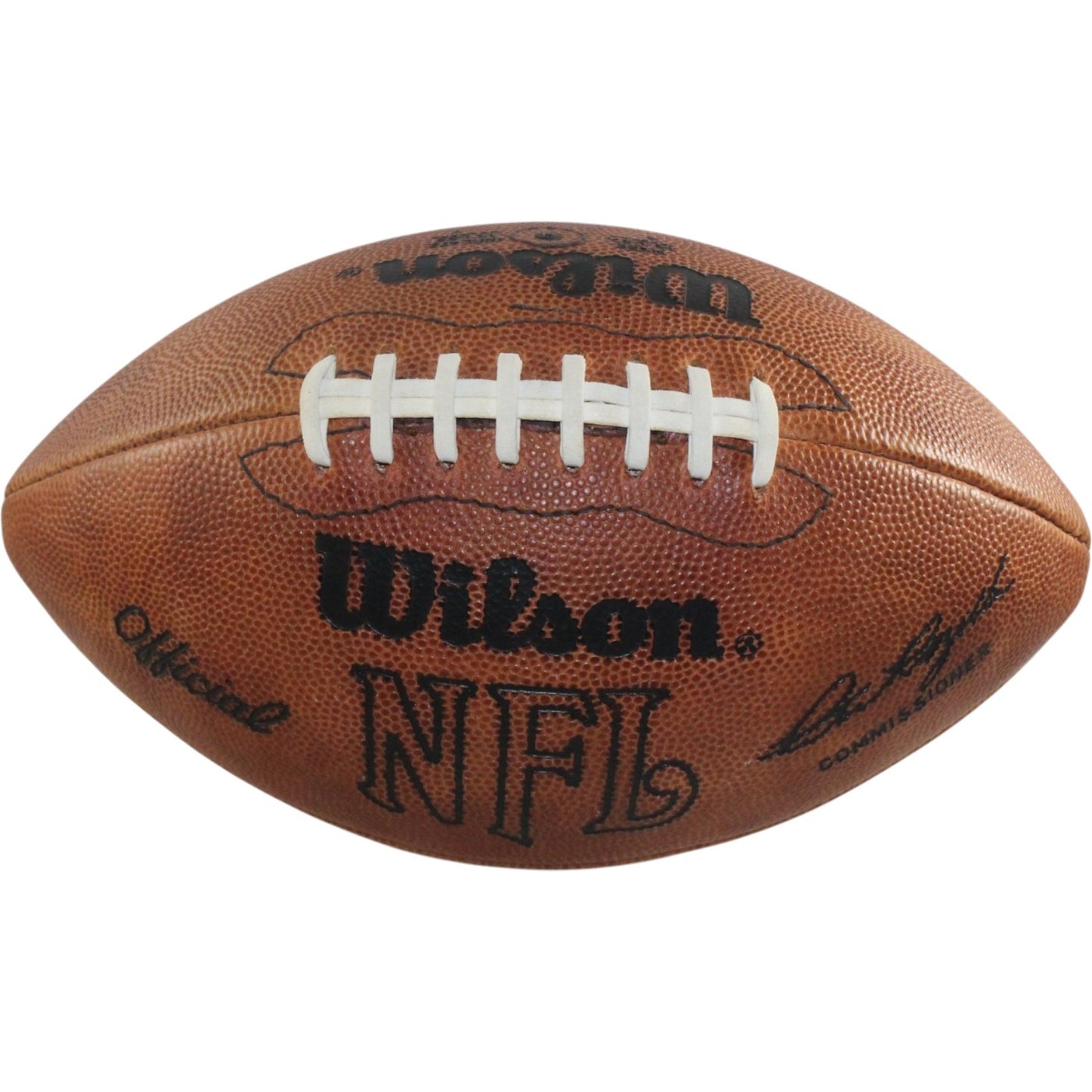 Dawson, Csonka & Van Buren Multi-Signed Wilson Rozelle NFL Football
