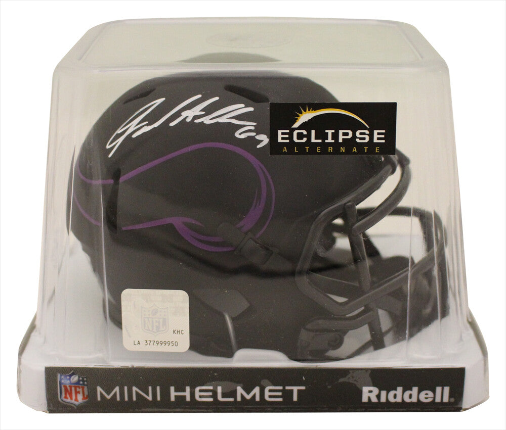 Jared Allen Signed Minnesota Vikings Eclipse Mini Helmet Beckett