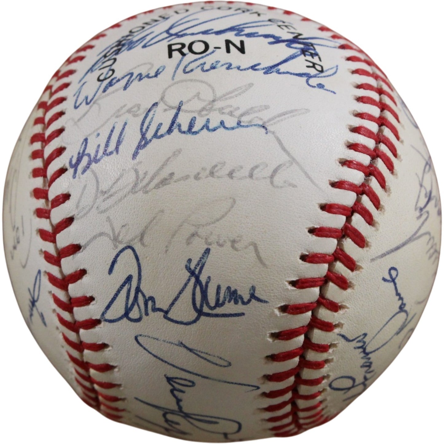 Cincinnati Reds 1984 Team Signed Multi-Signature NL Baseball Beckett LOA