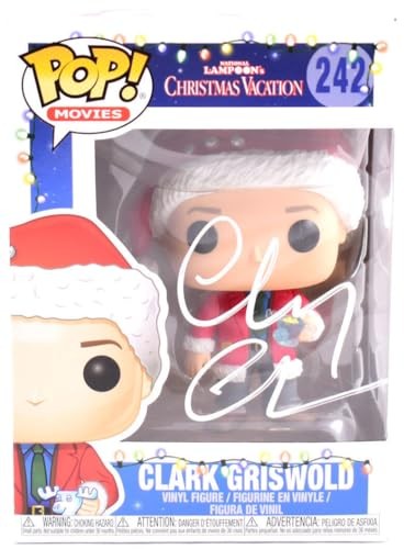 Chevy Chase Funko Pop Figurine Signed Clark Griswold