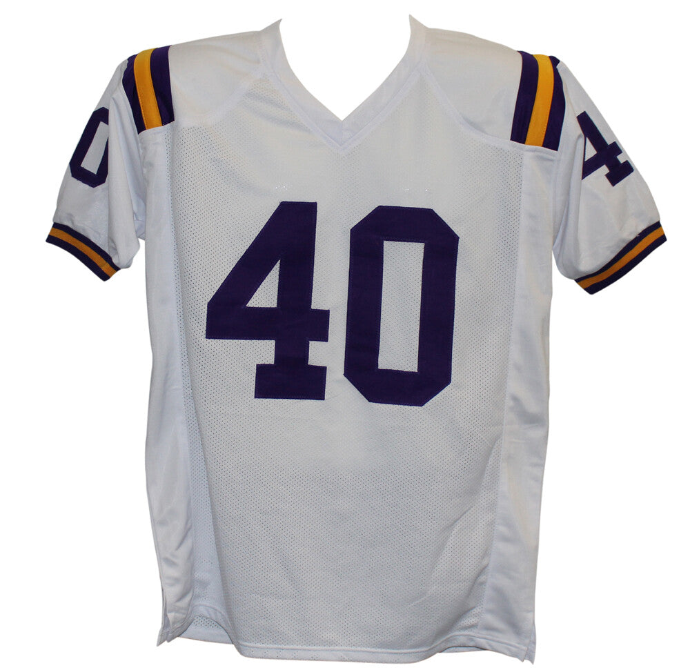 Devin White Autographed LSU Tigers College Style Jersey - BAS COA